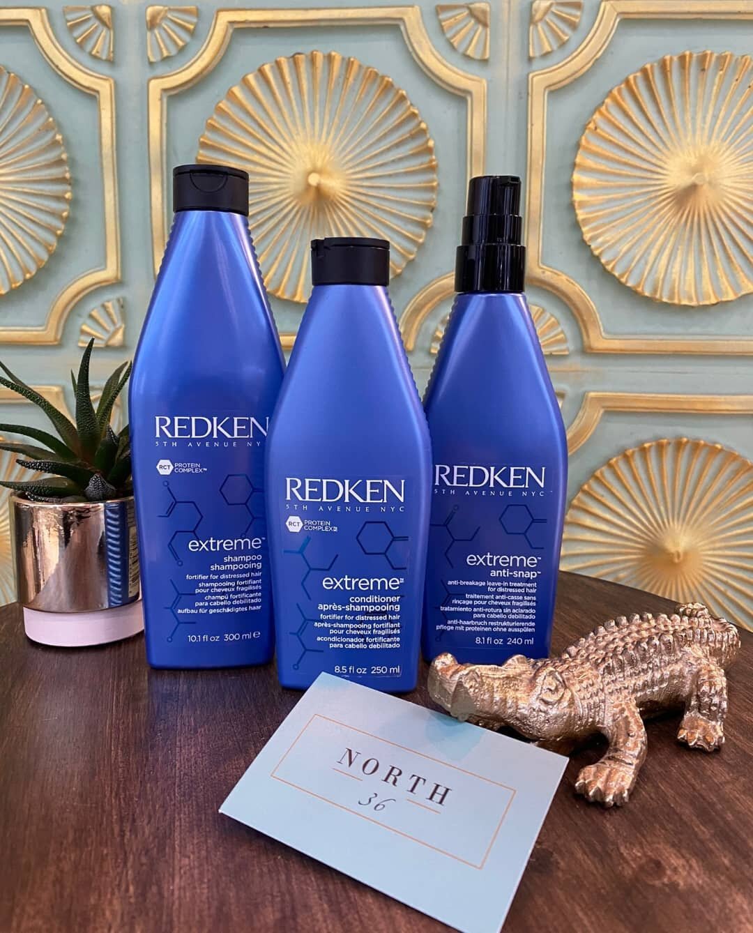 We can't quite believe it ourselves but North 36 is 𝗧𝗪𝗢 𝗬𝗘𝗔𝗥𝗦 𝗢𝗟𝗗 𝗧𝗢𝗗𝗔𝗬!

To celebrate we're giving away one of our miraculous Redken Extreme Protein Packs 🌿

The Redken Extreme Pack helps to strengthen and fortify any weakened areas