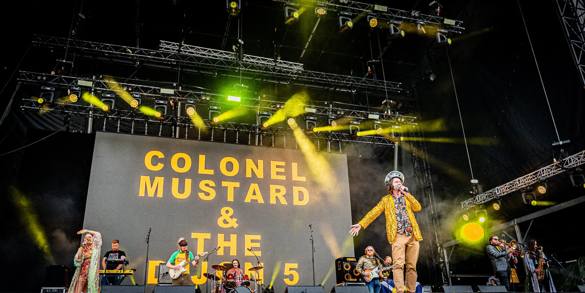 06 - Colonel Mustard & The Dijon 5 performing at Day Two of Playground Festival 2021 - 25.09.2021 - Picture By - Calum Buchan.jpg