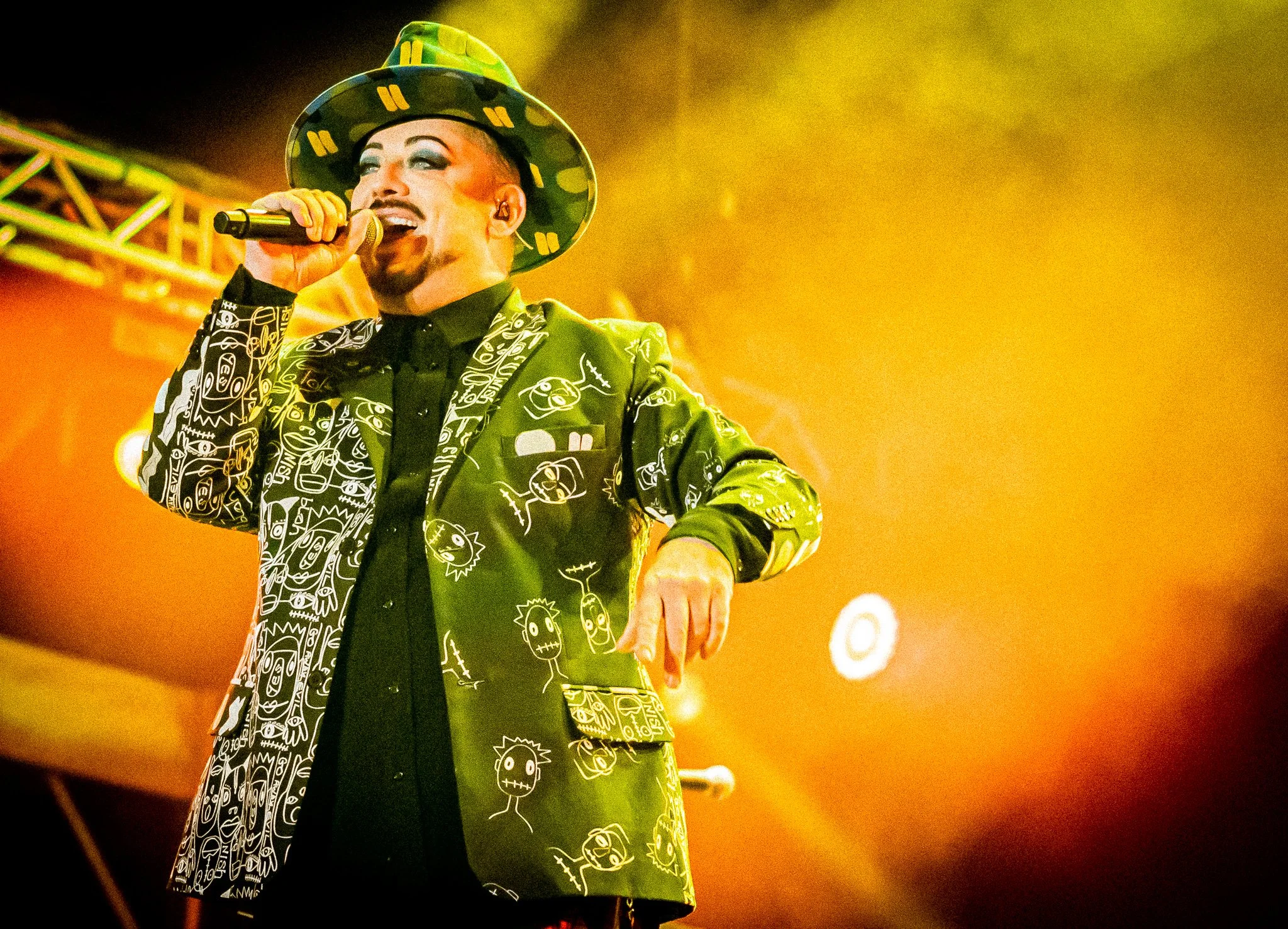 20 - Boy George & Culture Club headlining and closing second day at PLAYGROUND Festival 2021 - 25.09.2021 - Picture By - Calum Buchan.jpg
