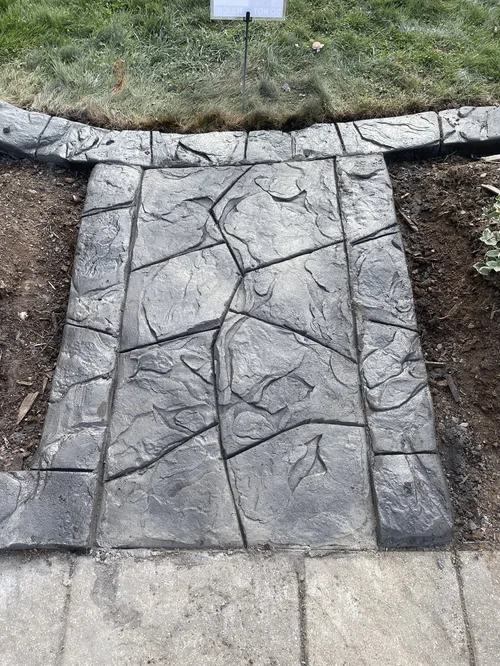 Solid Concrete Pathway