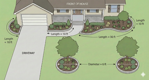 Curbing Layout Diagram