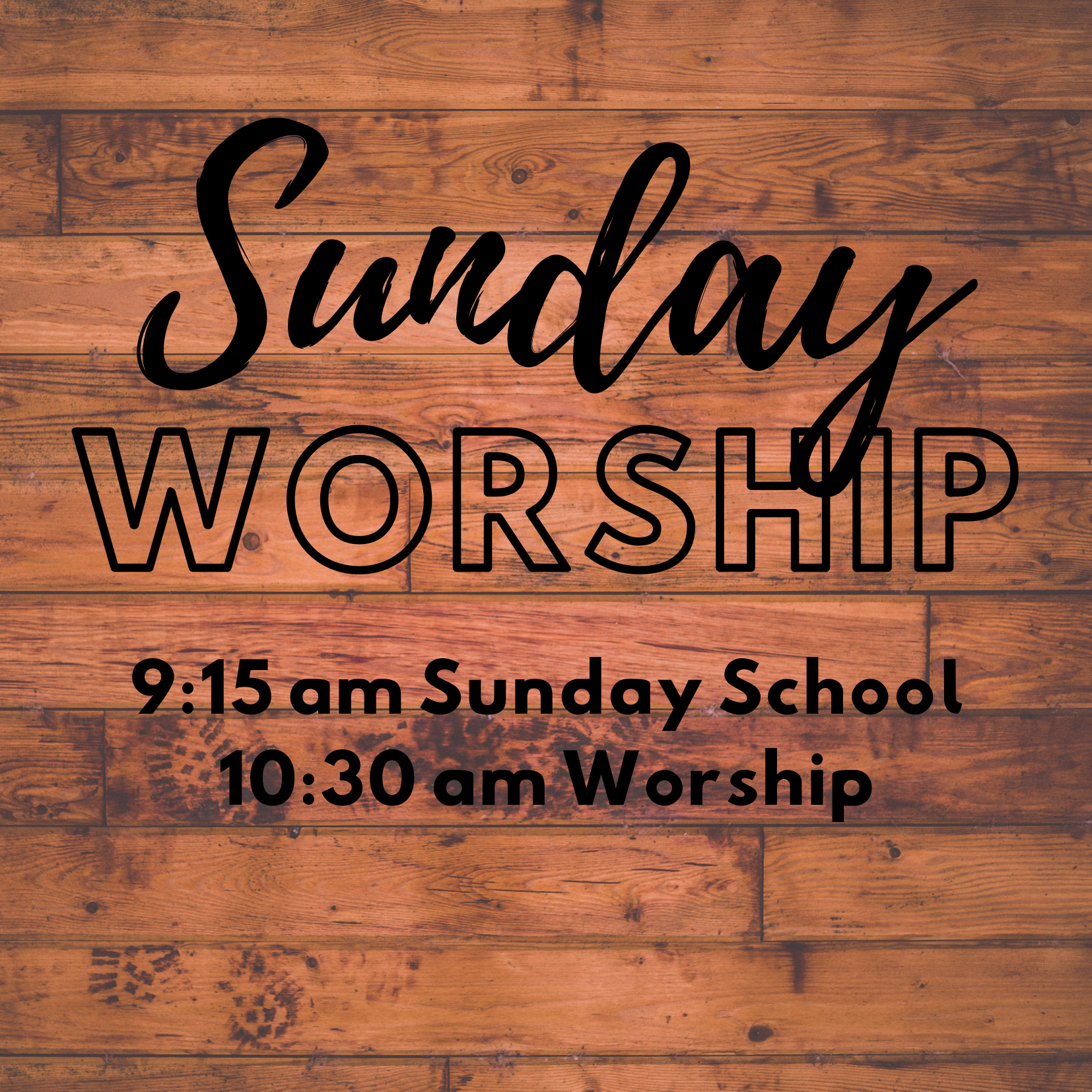 Sunday Worship