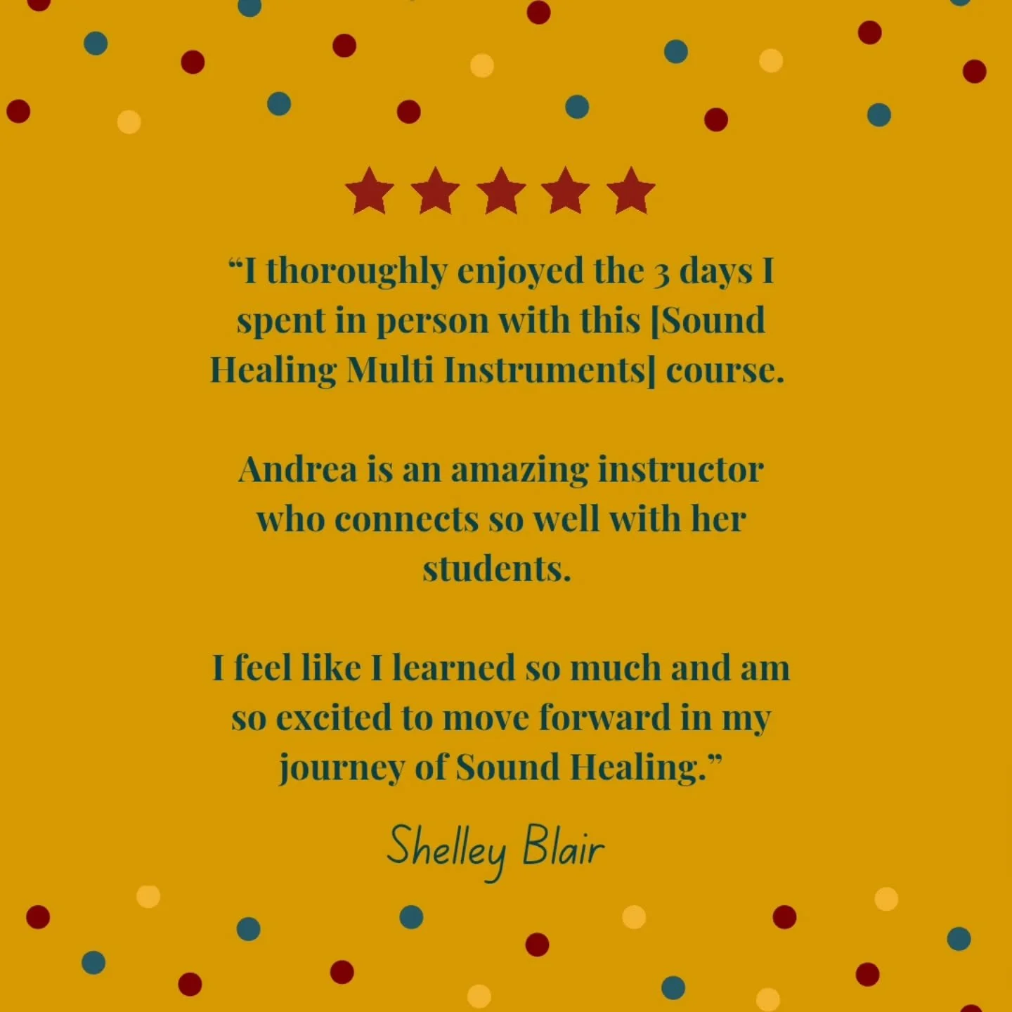 I'm so excited for the upcoming 2-day Sound Healing with Tuning Forks workshop at the @healingconnections this weekend!! 🎵

Teaching on a topic I love (like tuning forks) to like minded students is such a wonderful gift. I'm so thankful and grateful