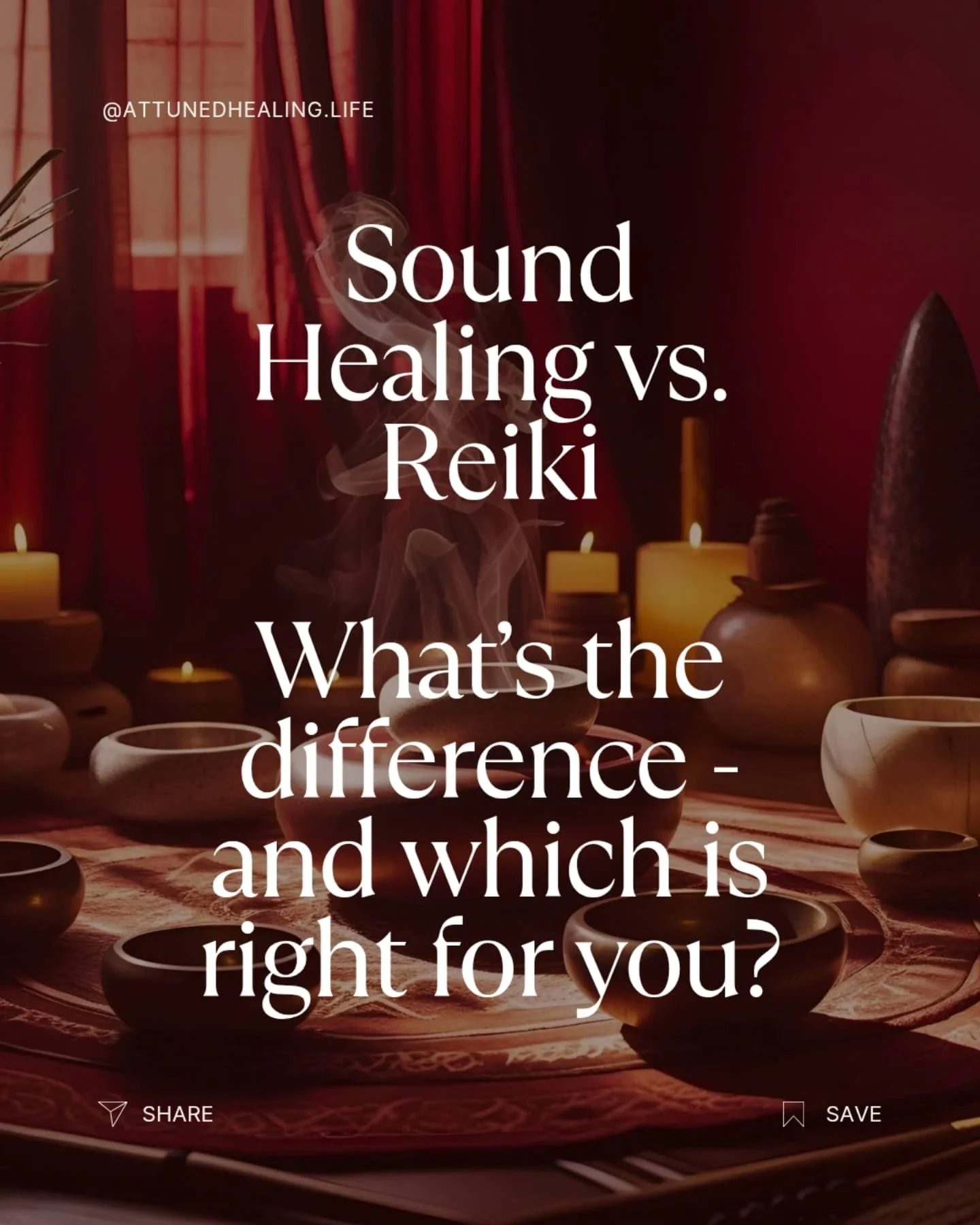 Curious what a Sound + Reiki Therapy session feels like?

✨ Book an appointment with me at Healing Connections Wellness Centre in Edmonton (link in bio).

Want to futher explore the magic behind these two modalities?

✨ Head to the blog (also linked 
