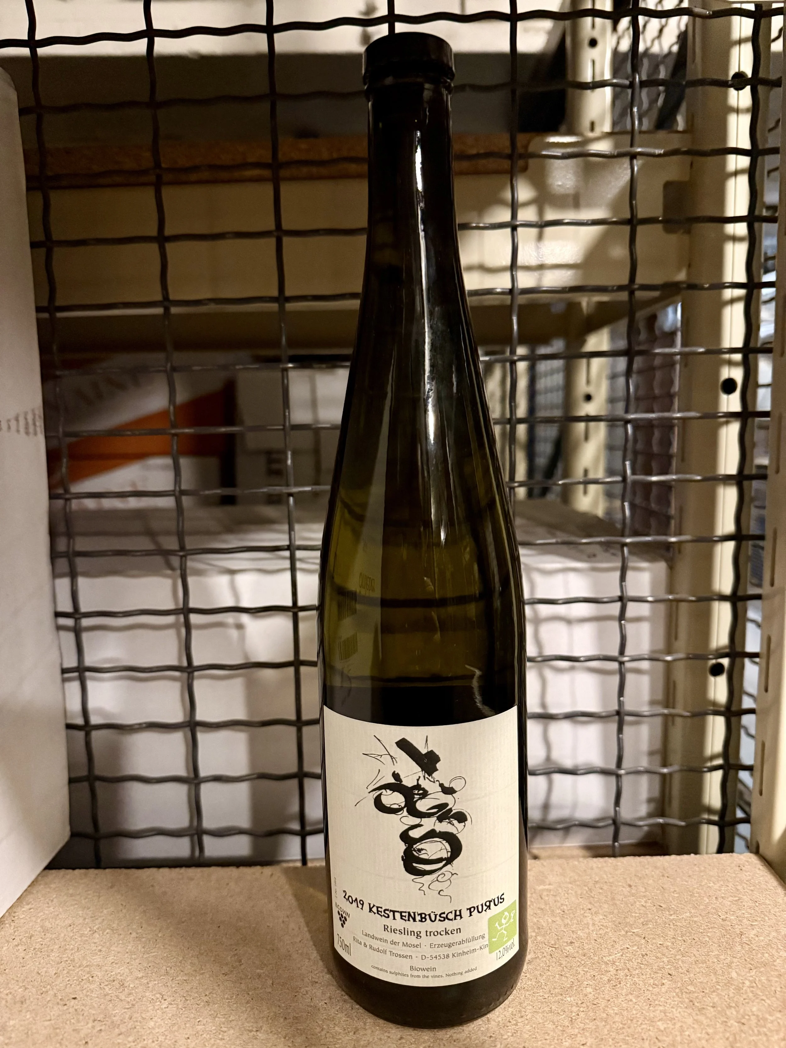 Rita & Rudolf Trossen 'Kestenbusch Purus' Riesling Trocken 2019