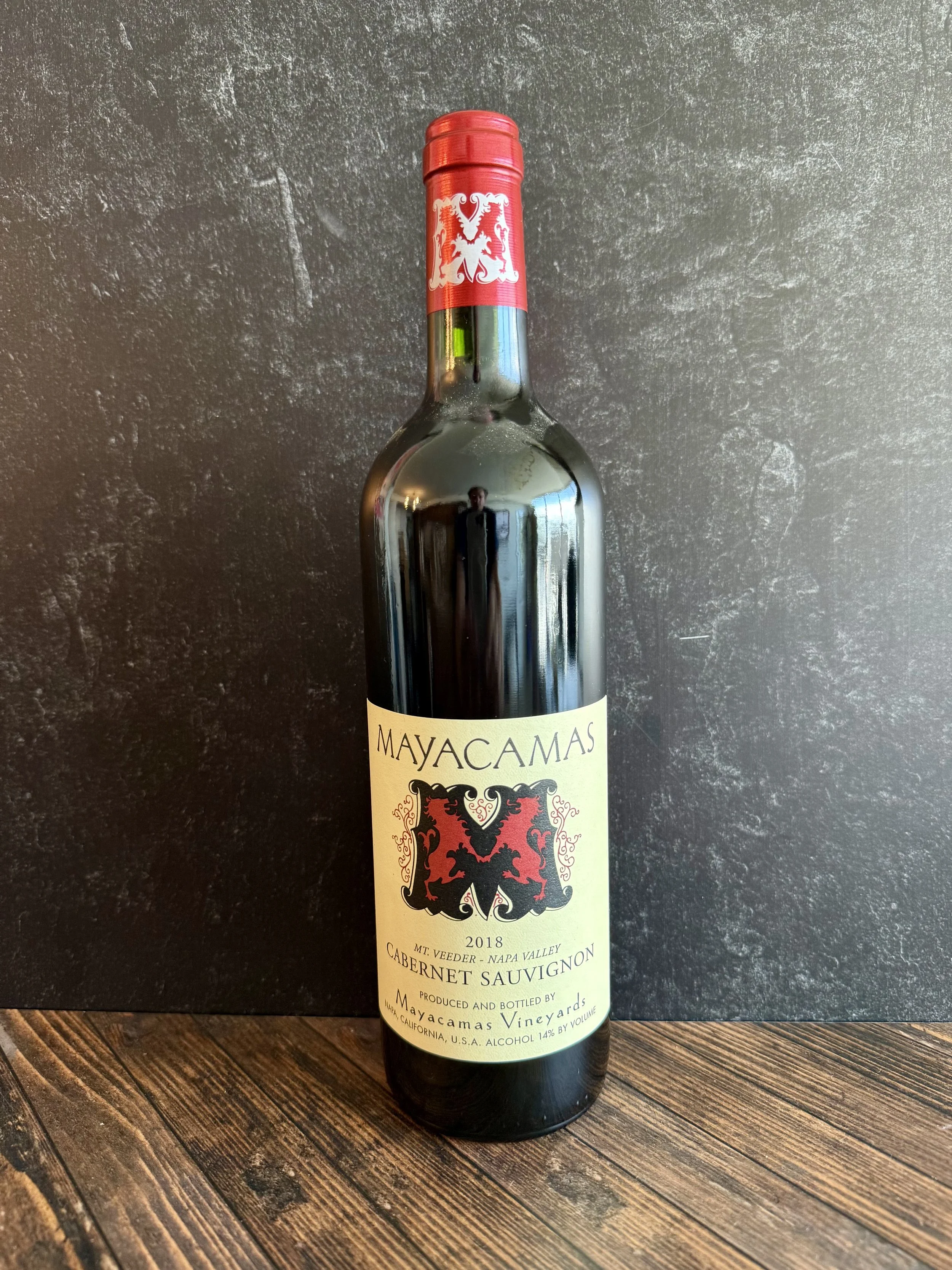 Mayacamas Vineyards Cabernet Sauvignon Mount Veeder 2018