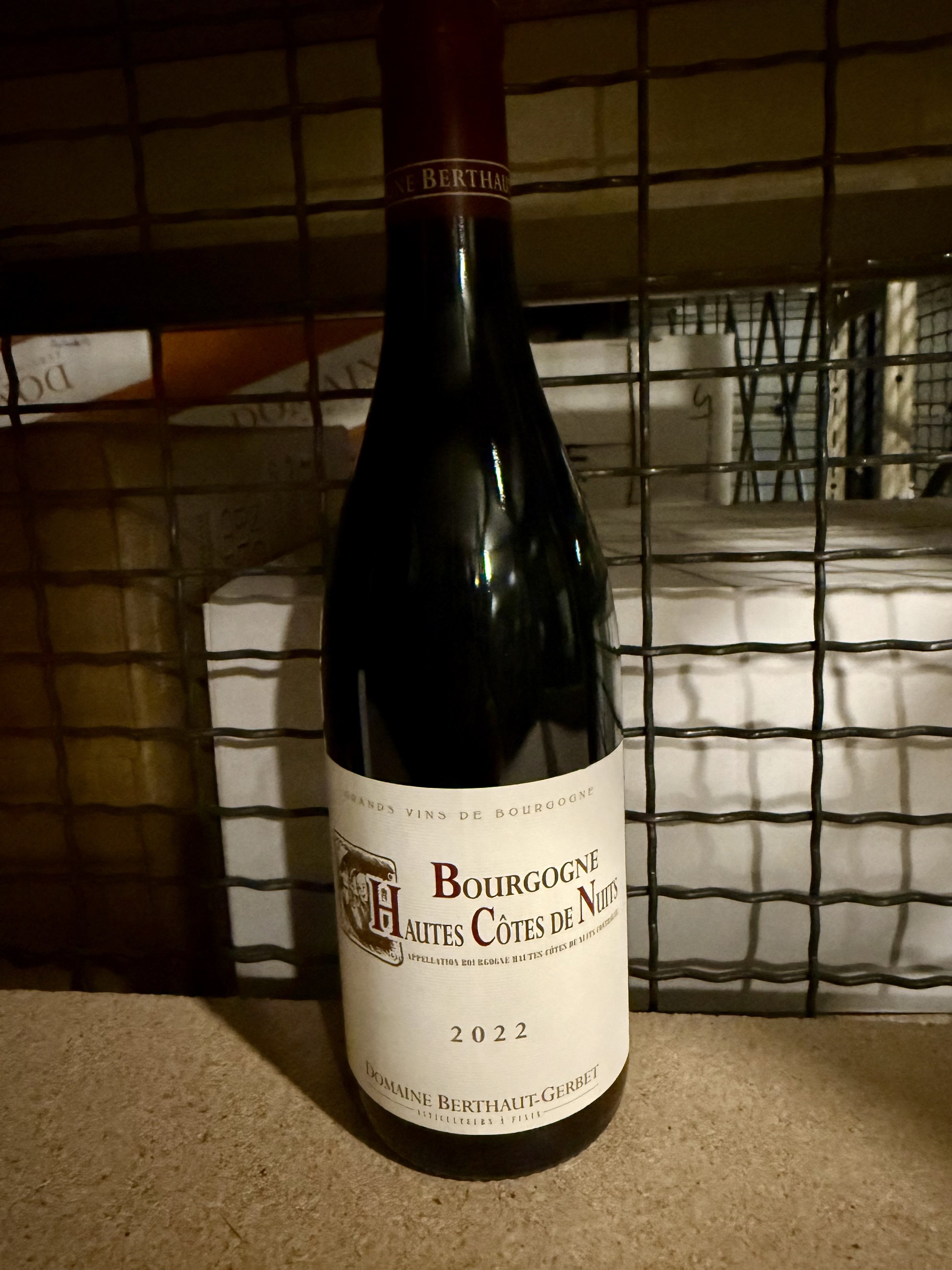 Domaine Berthaut-Gerbet - Denis Berthaut Bourgogne Hautes Cotes de Nuits 2022