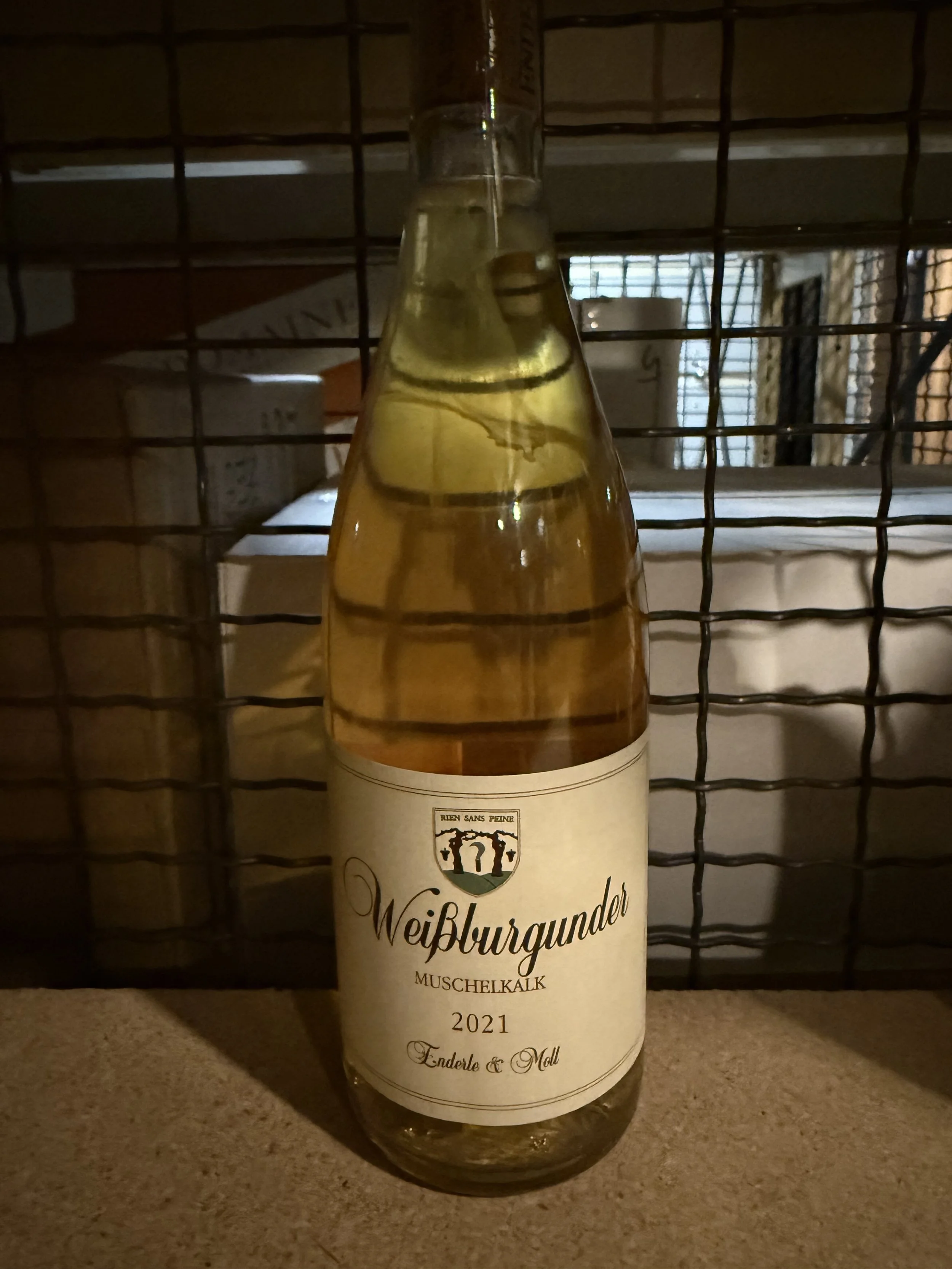 Enderle & Moll 'Muschelkalk' Weissburgunder 2021