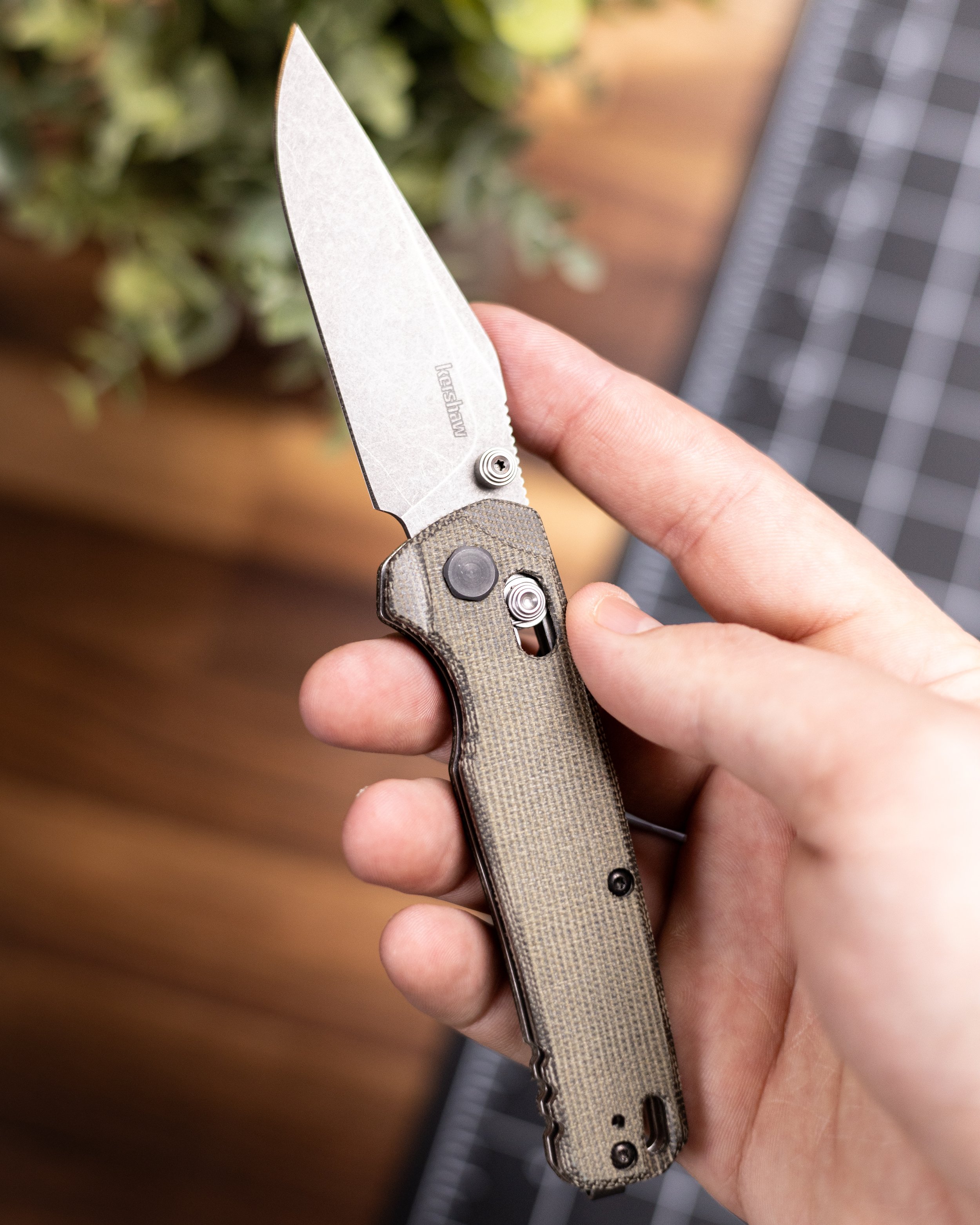 Kershaw Bel Air - Micarta: The Best Deal on MagnaCut 