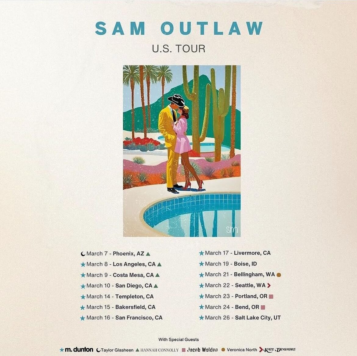 We have one very special full band show this month opening for @samoutlaw at the @highdiveseattle on 3/22. Rumor has it we&rsquo;re debuting a new tune for ya as well. Tix at KateDinsmoreMusic.com

Let&rsquo;s party Seattle🎉🎉🎉