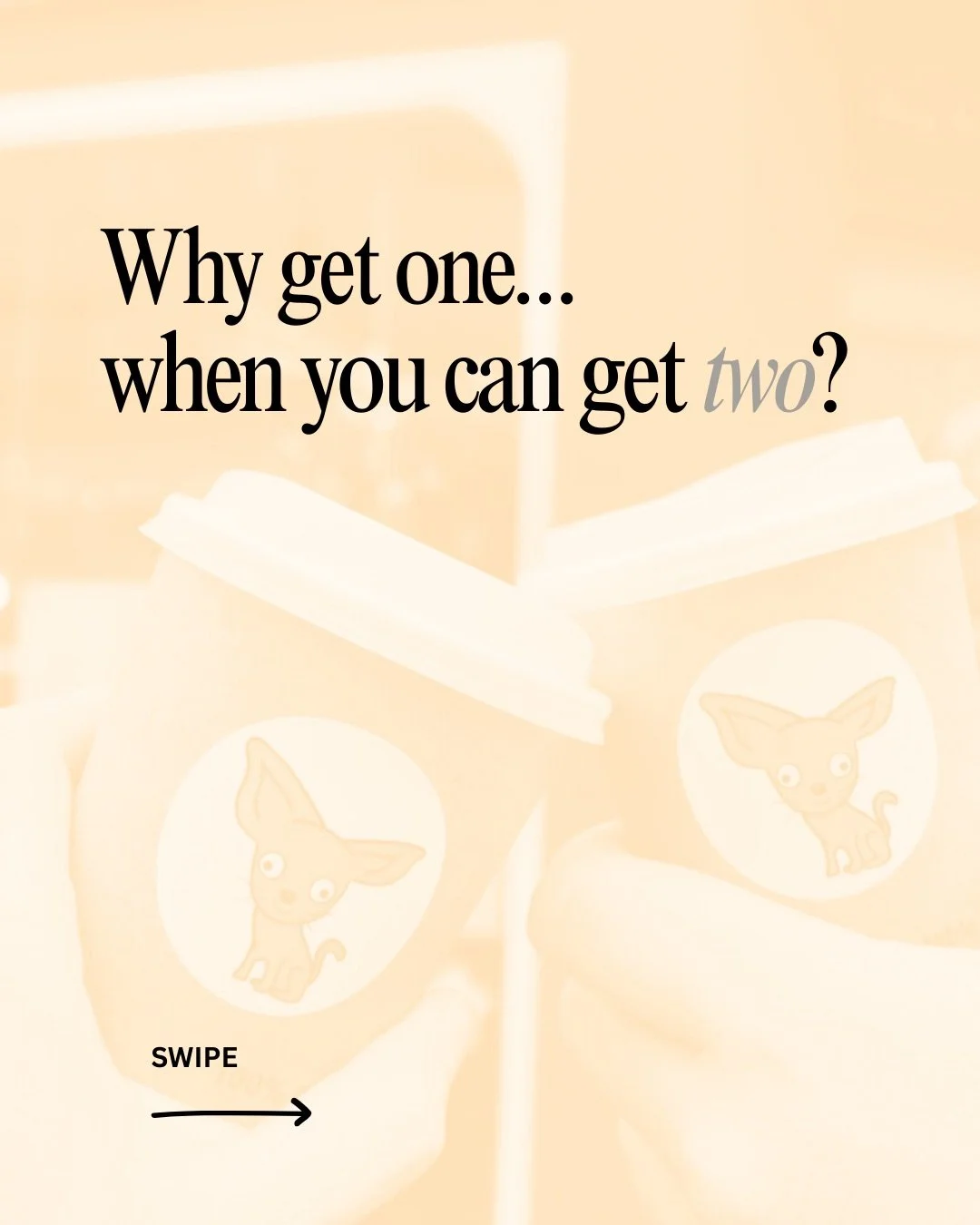 Introducing DOUBLE IT! at Cafe Tamra. ✨ 

Swing by only on Tuesdays or Wednesdays, grab your coffee, and we&rsquo;ll stamp your loyalty card TWICE! Yep&hellip; that means you&rsquo;ll reach your free coffee twice as fast. ☕️ ☕️ 

More coffee. More st