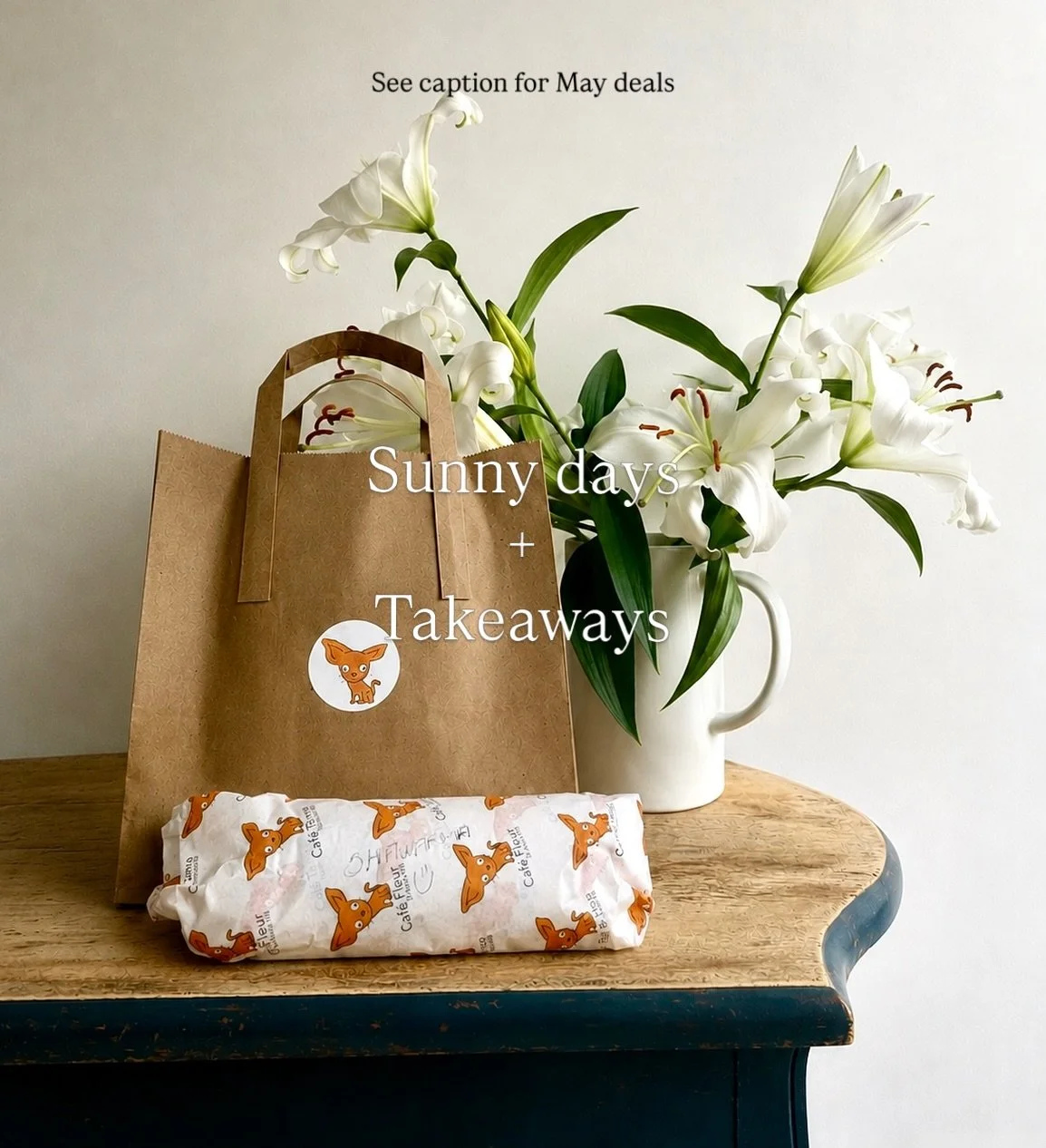 Tamra takeaways 🤝 this weather 

What better way to enjoy this week in the sunshine with takeaways from Cafe Tamra! Order from Uber Eats and enjoy 25% off until 28th May! 🛴 🌯 

Also available on Deliveroo - 20% off entire menu for orders over &pou