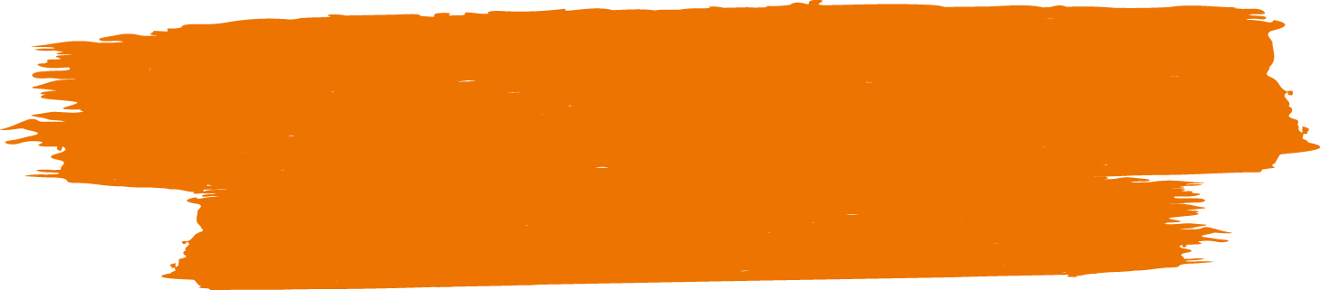 decorative image - orange brushstroke