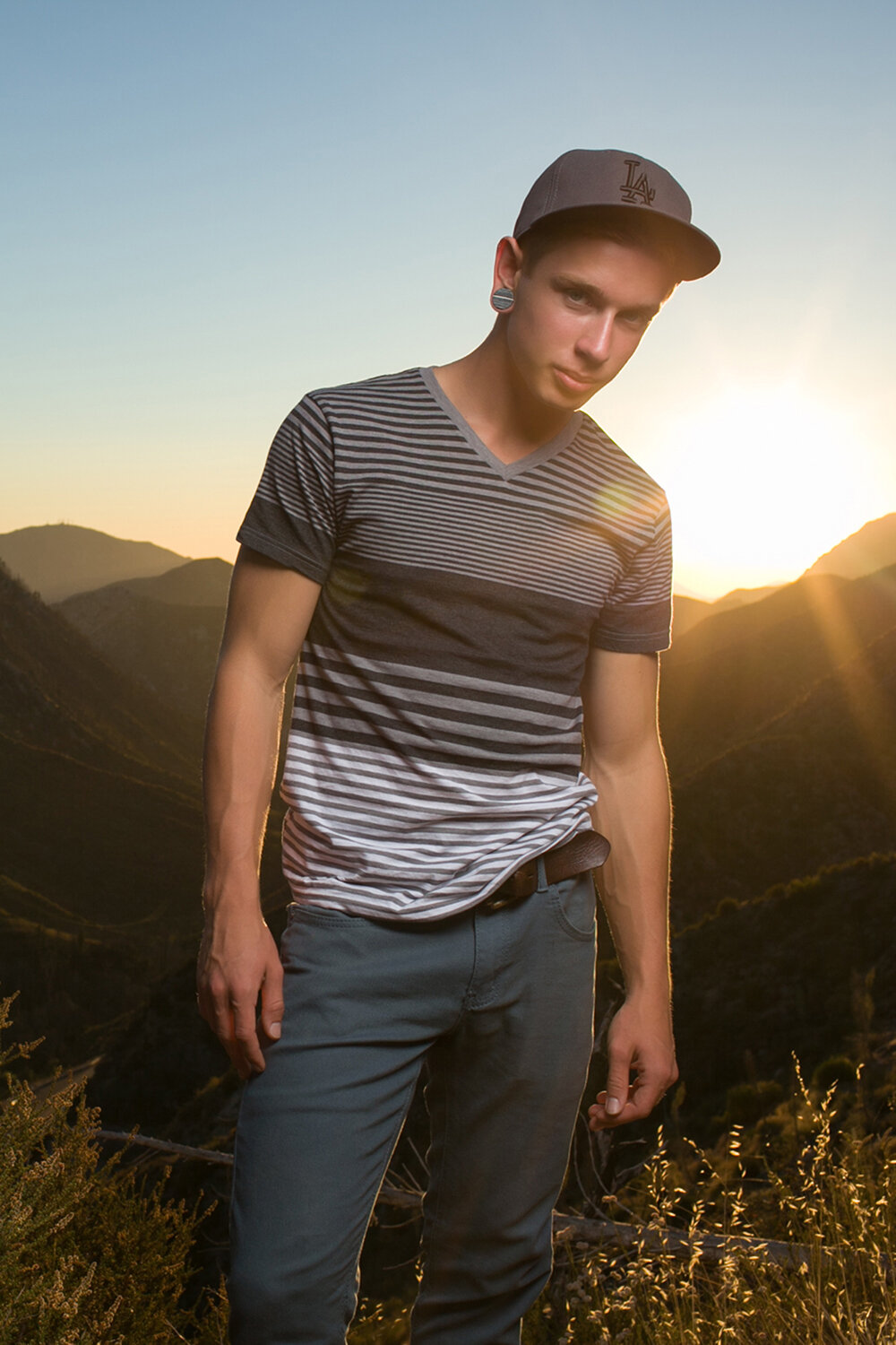 Professional editorial portrait photography featuring Collin Ellis.