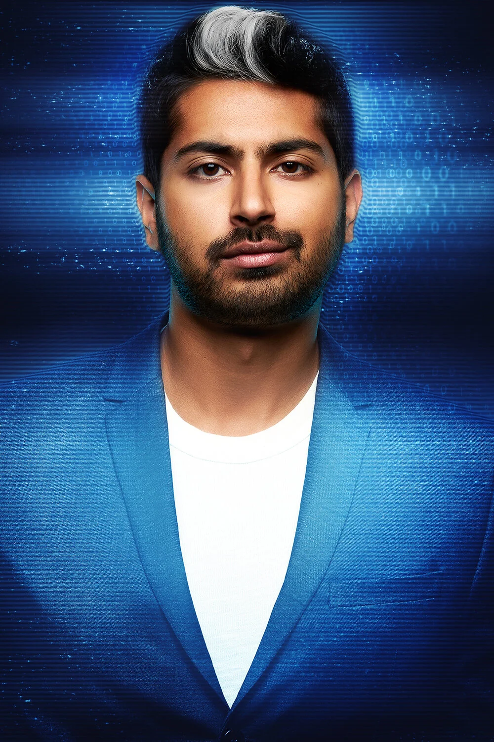 Professional commercial portrait photography featuring YouTuber Siraj Ravel.