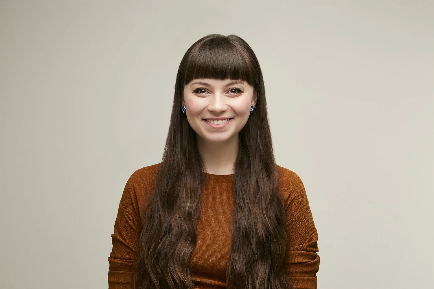 Professional headshot featuring musician Brianne Bookout in Southern California.