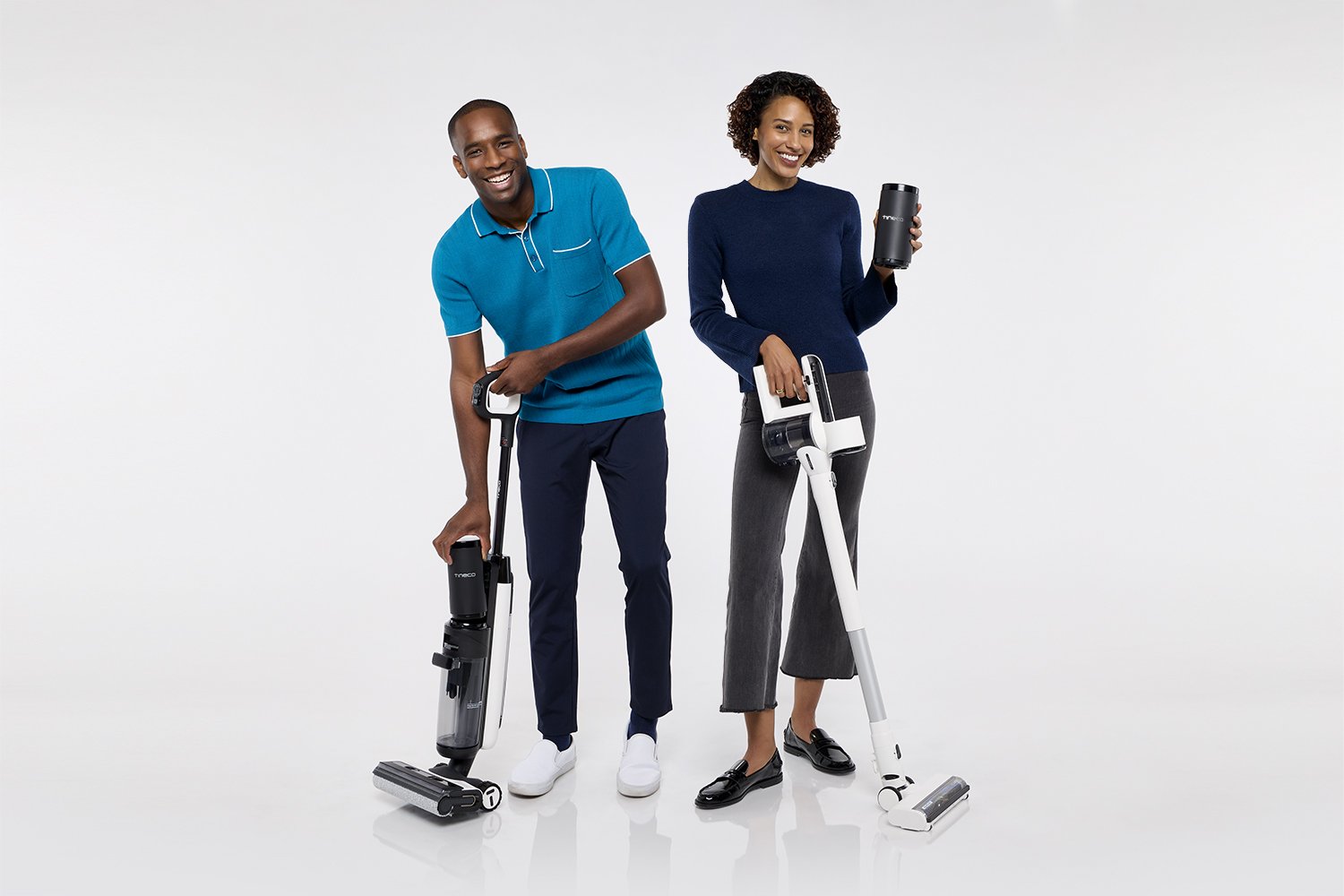 Professional product photography for floor cleaning brand Tineco.