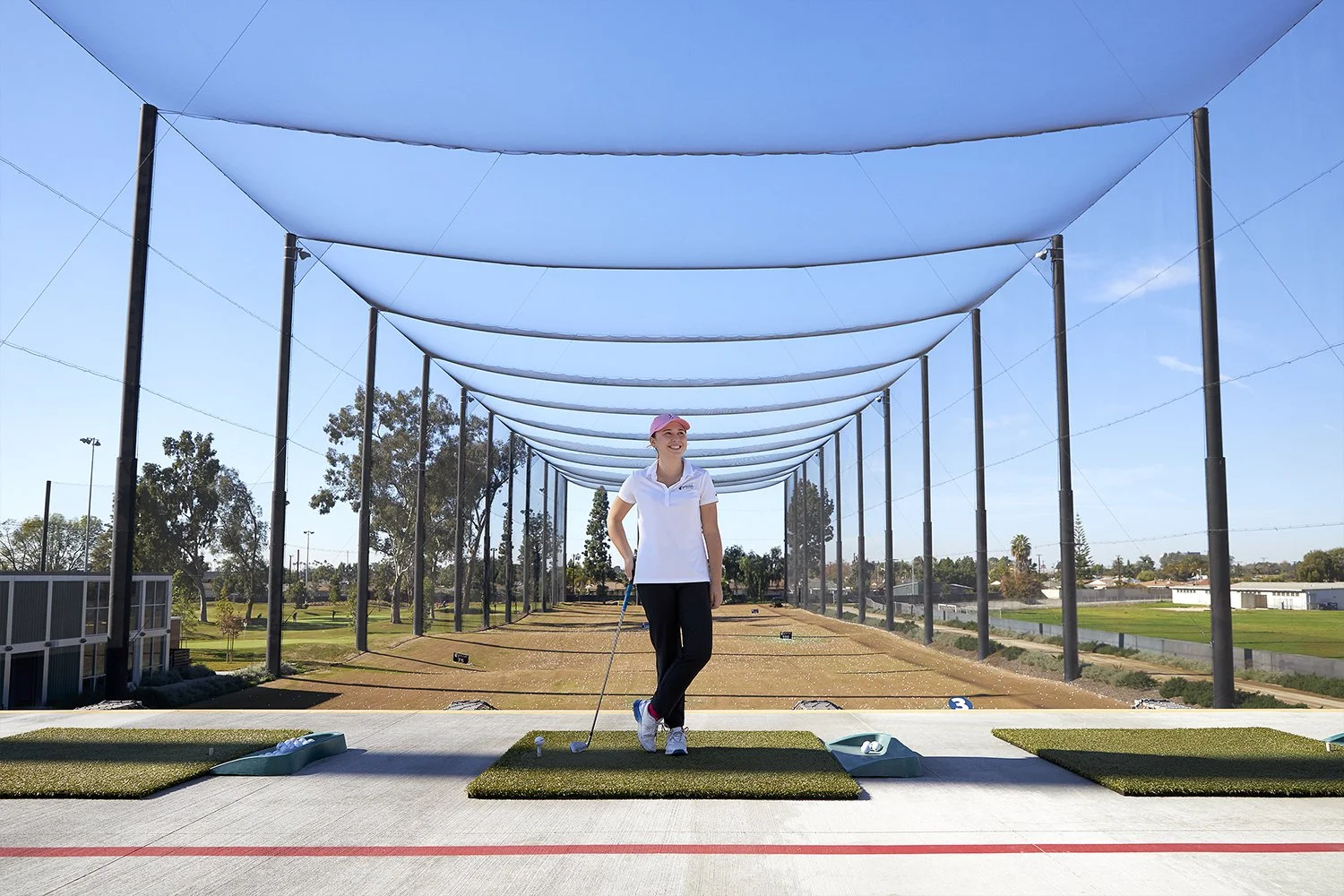 Professional commercial golf portrait photography  for FORE Magazine.