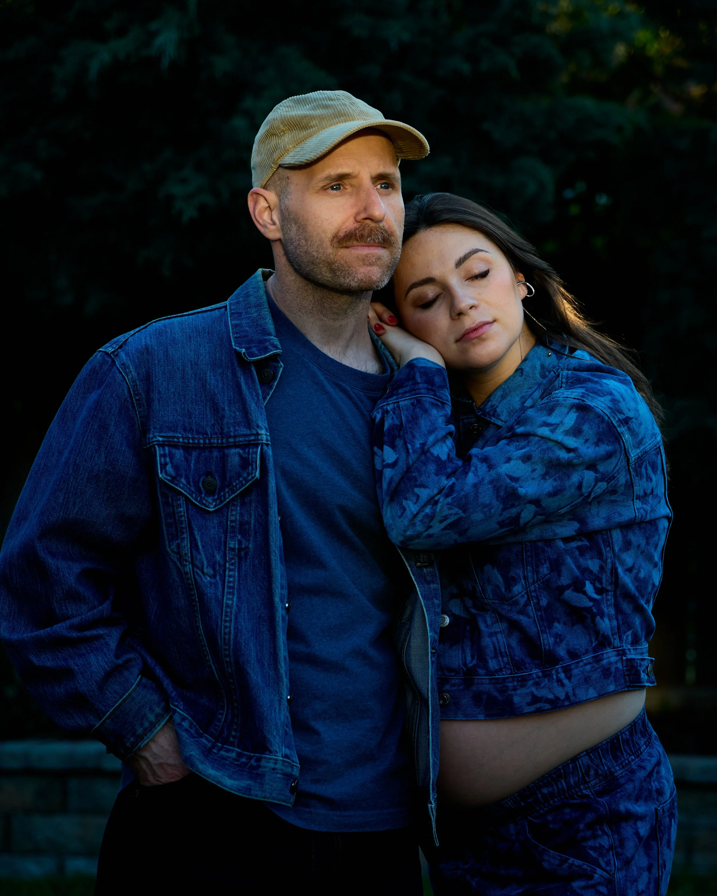 Professional maternity portrait photography featuring Louie and Brianne Bookout in Los Angeles, CA.