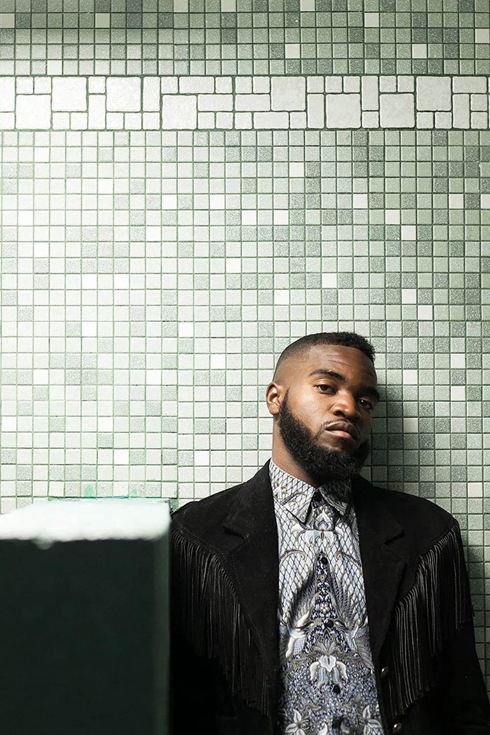 Professional editorial photography featuring model Eric Lloyd.
