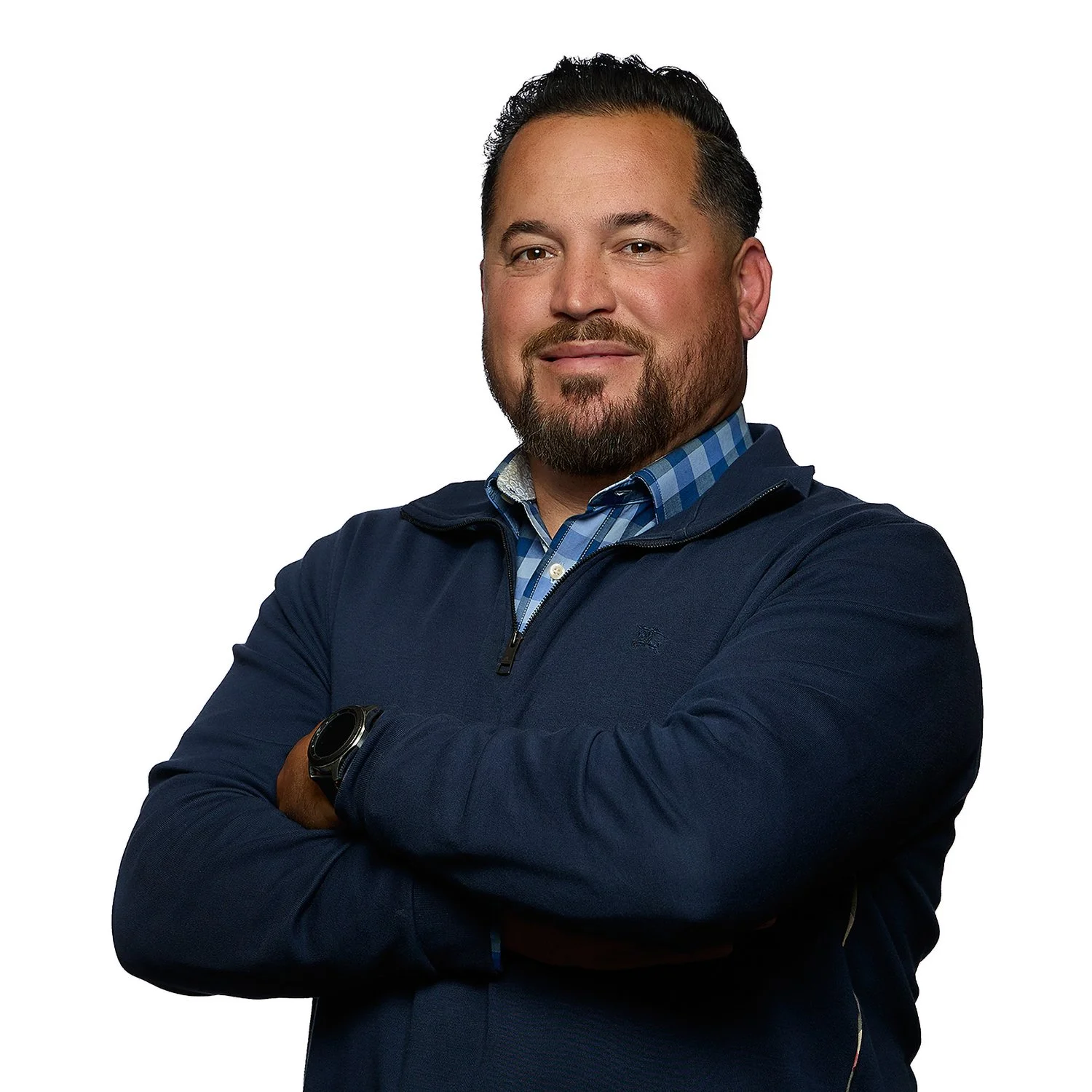 Professional corporate headshot featuring an account manager in Southern California.