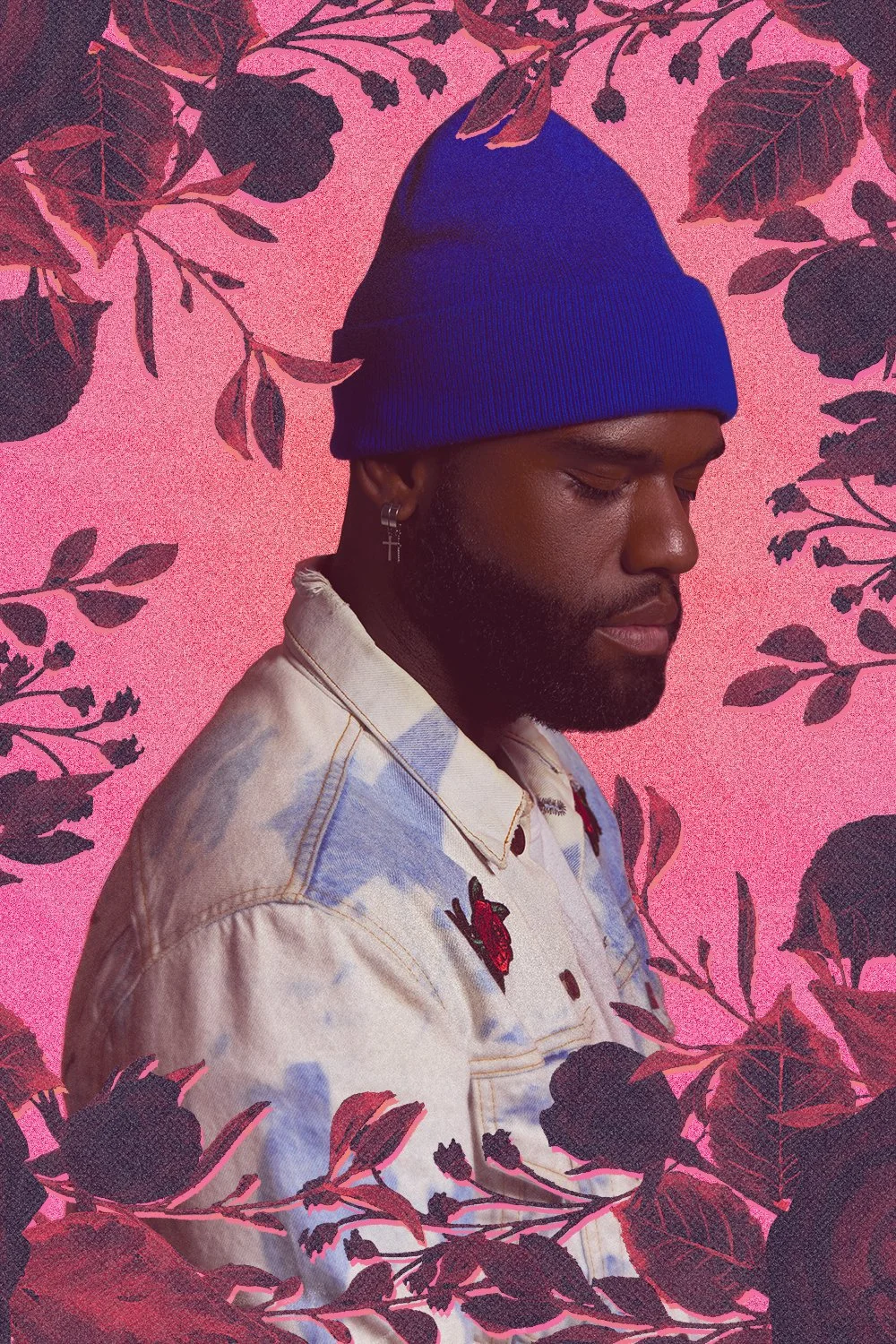 Editorial portrait photography featuring musician "vincethealien" a.k.a. Vince Coleman.