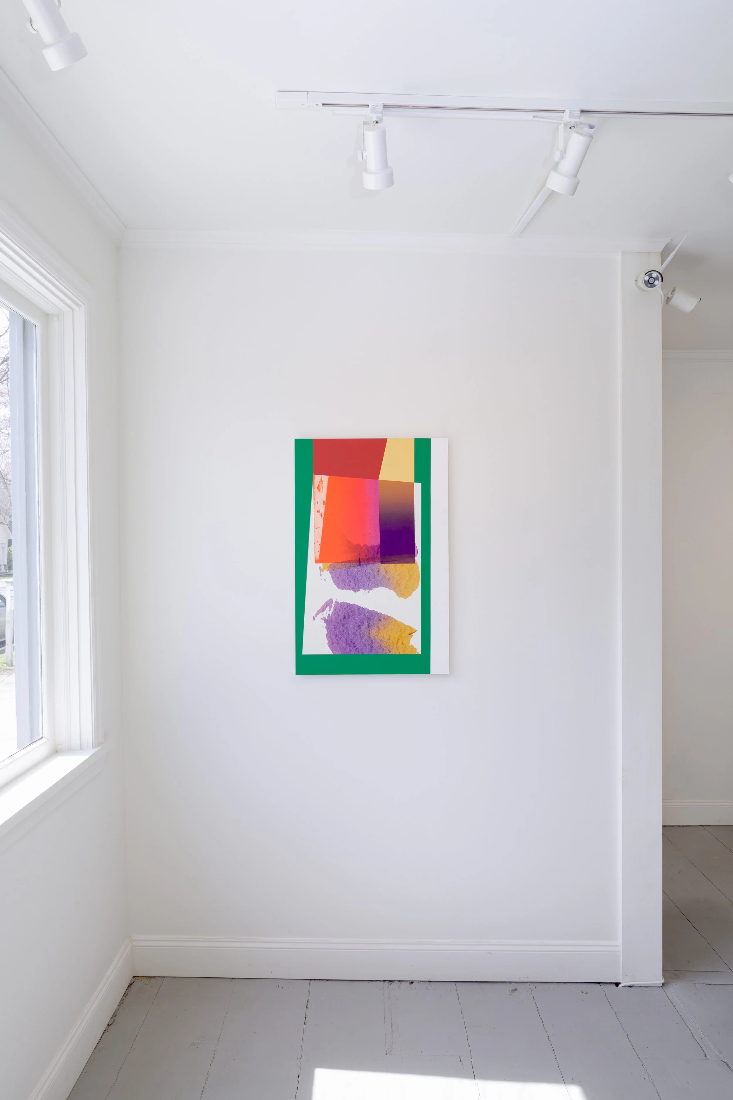 ANNE SCHAEFER
waiting to take off 
silkscreen, latex paint on paper, PVC mount
32 x 20.75 inches 
2021