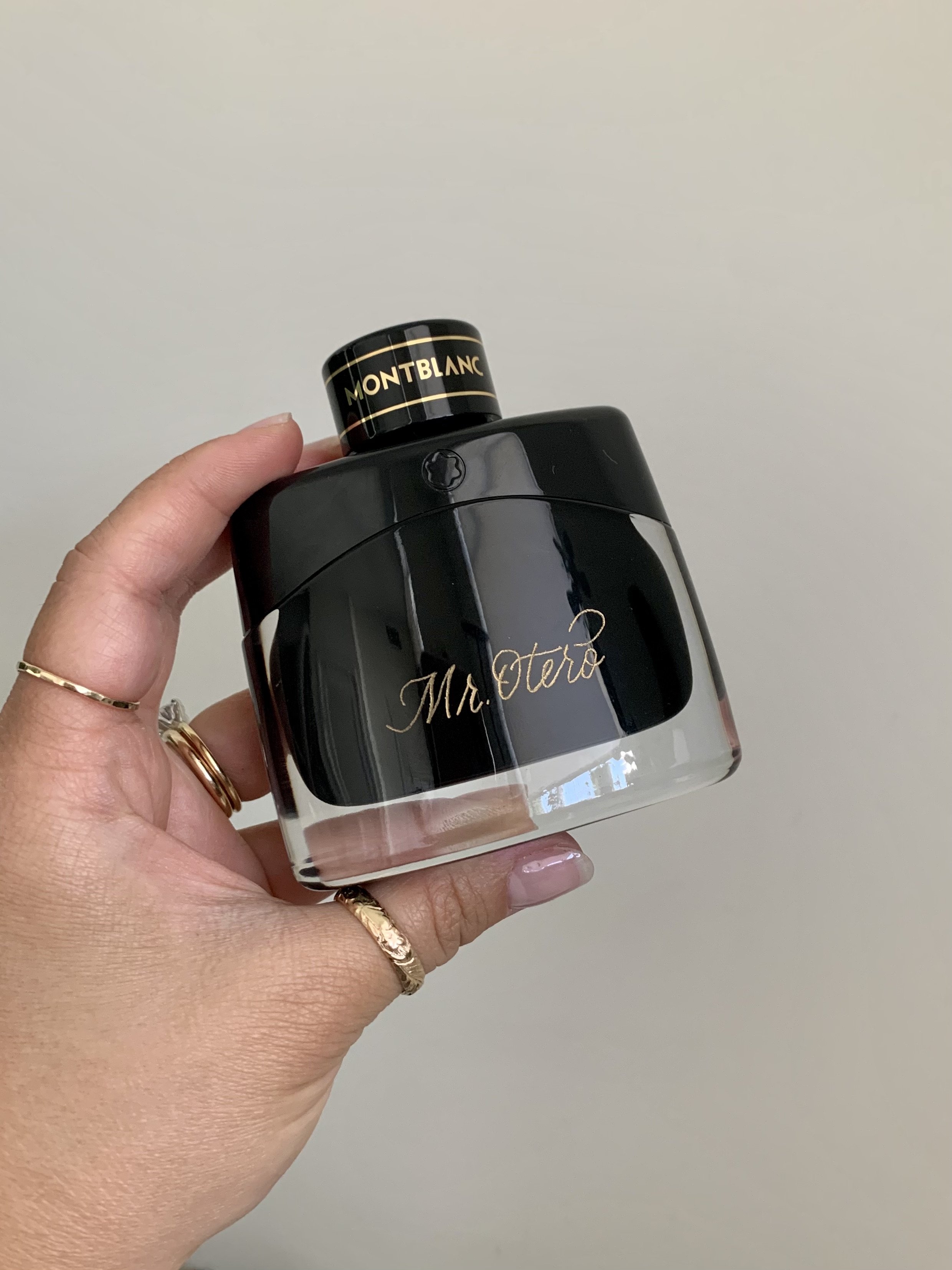 Custom Engraved Montblanc Bottle