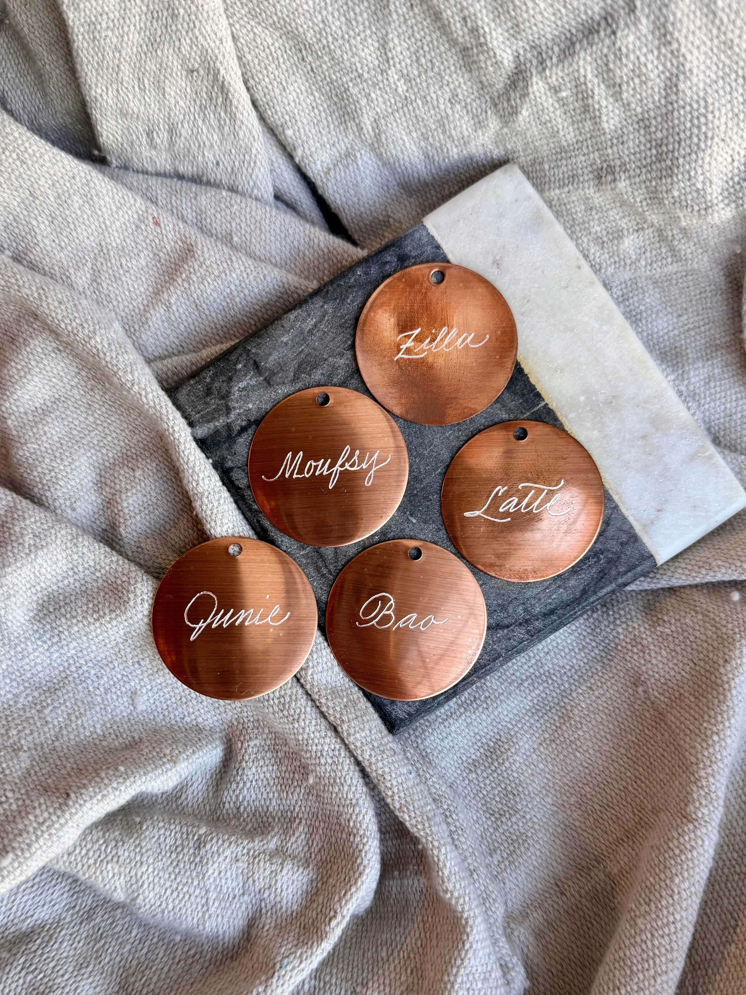 DC Engraver - Custom Copper Pet Tags
