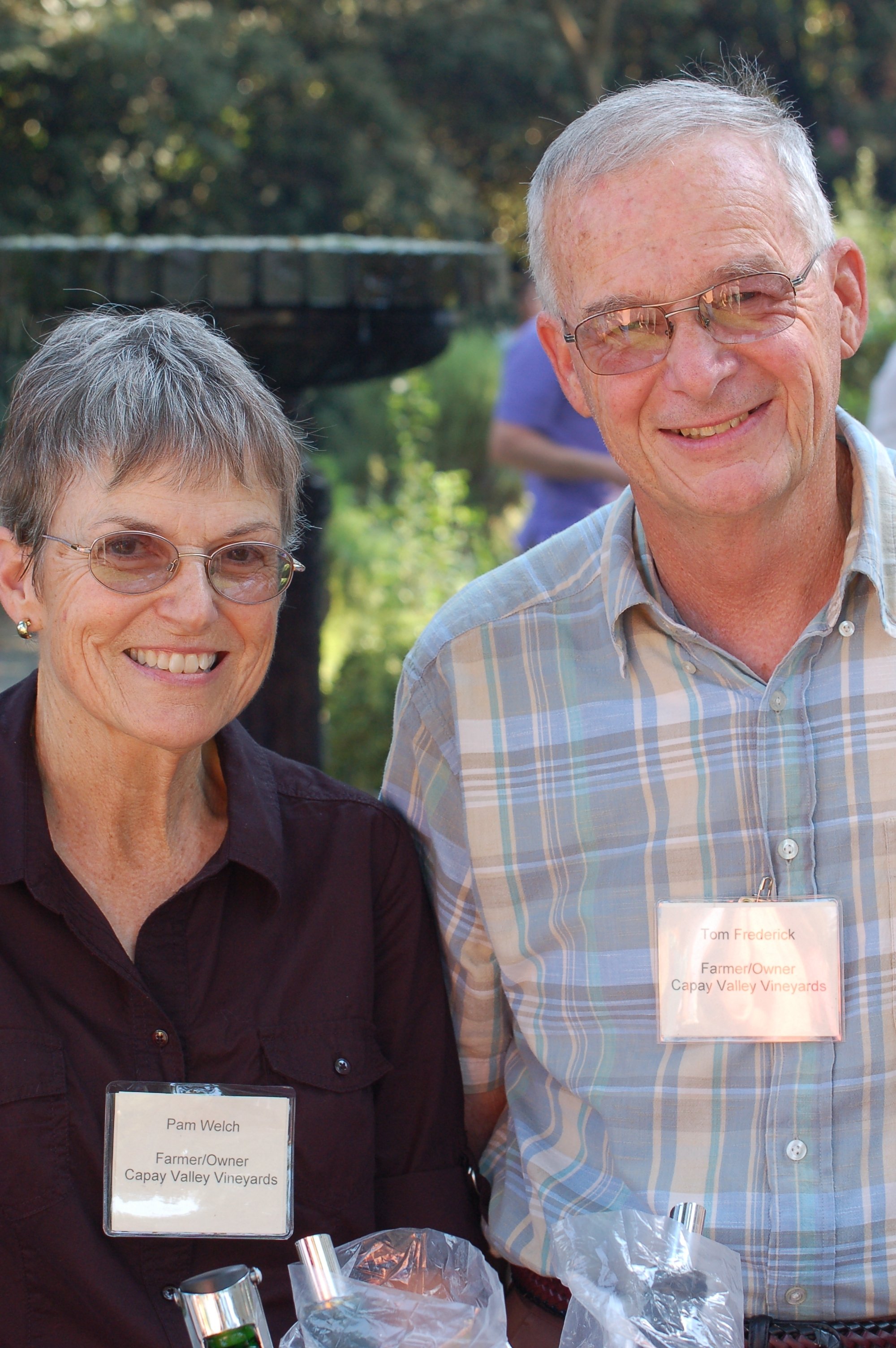 Pam & Tom at land Trust 2011.JPG