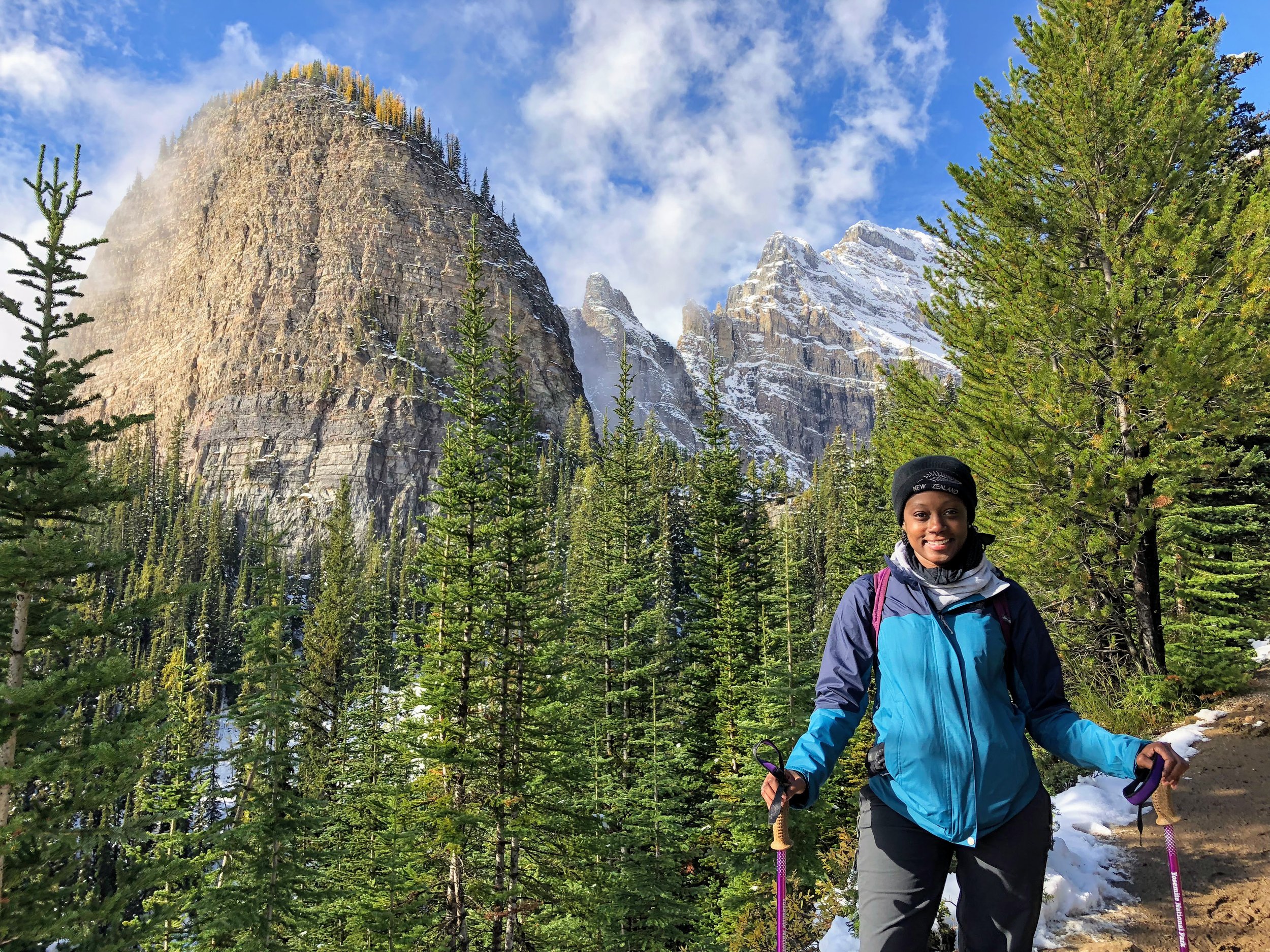 Banff - Beehive from below w hiker.jpg