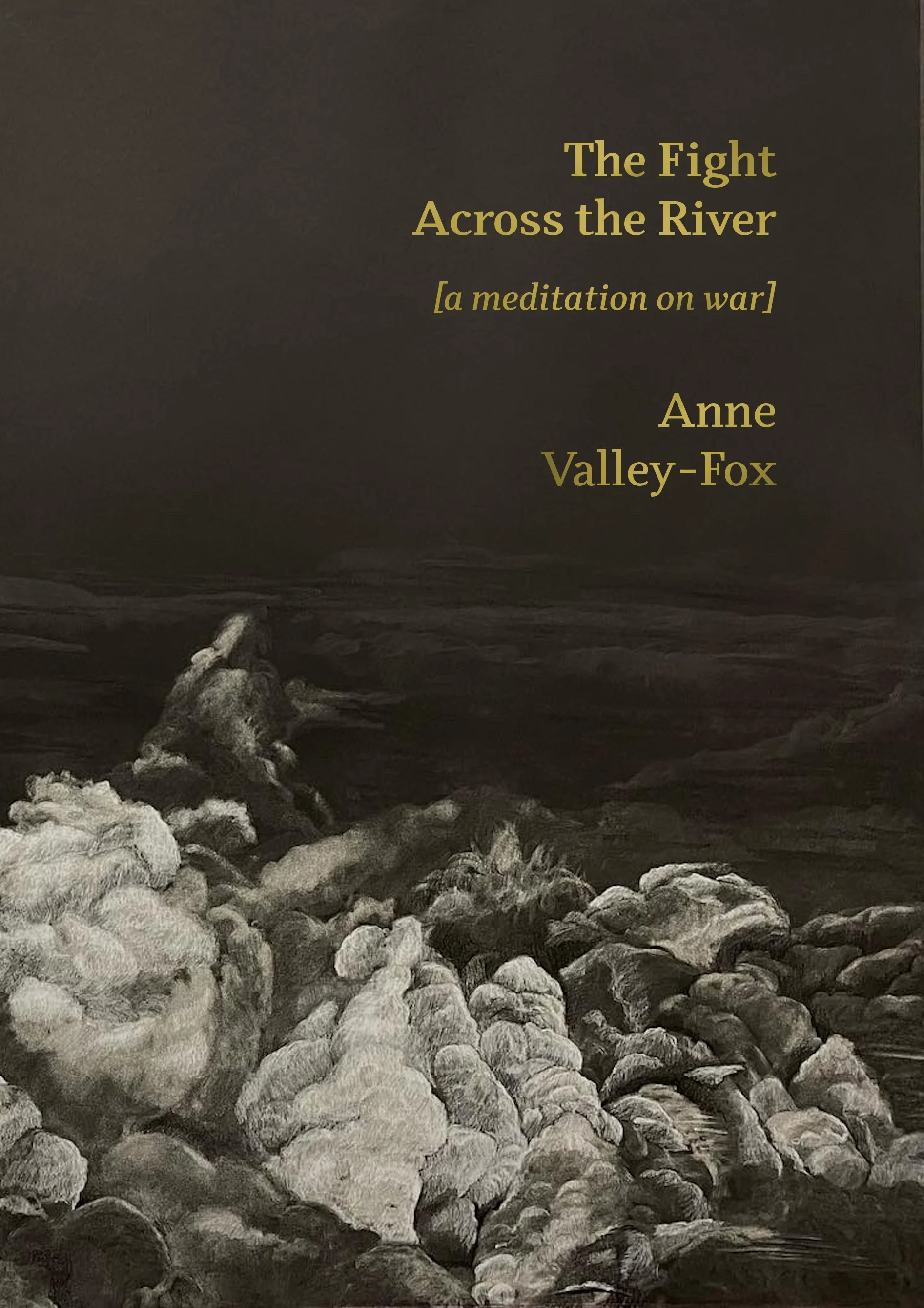 The Fight Across the River [a meditation on war] - a poem by Anne Valley-Fox (PRESALE)
