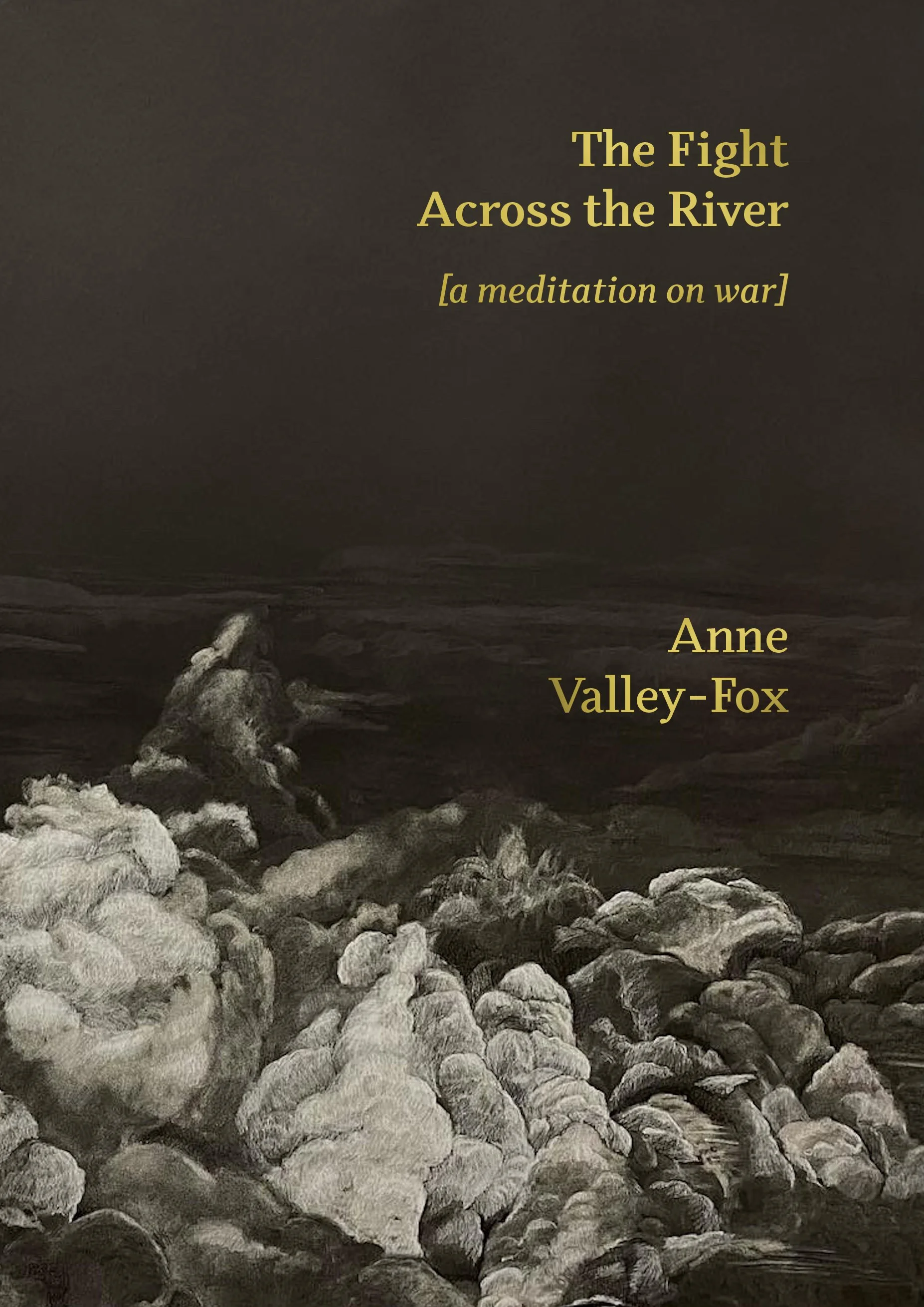The Fight Across the River [a meditation on war] - poetry by Anne Valley-Fox (PRESALE)