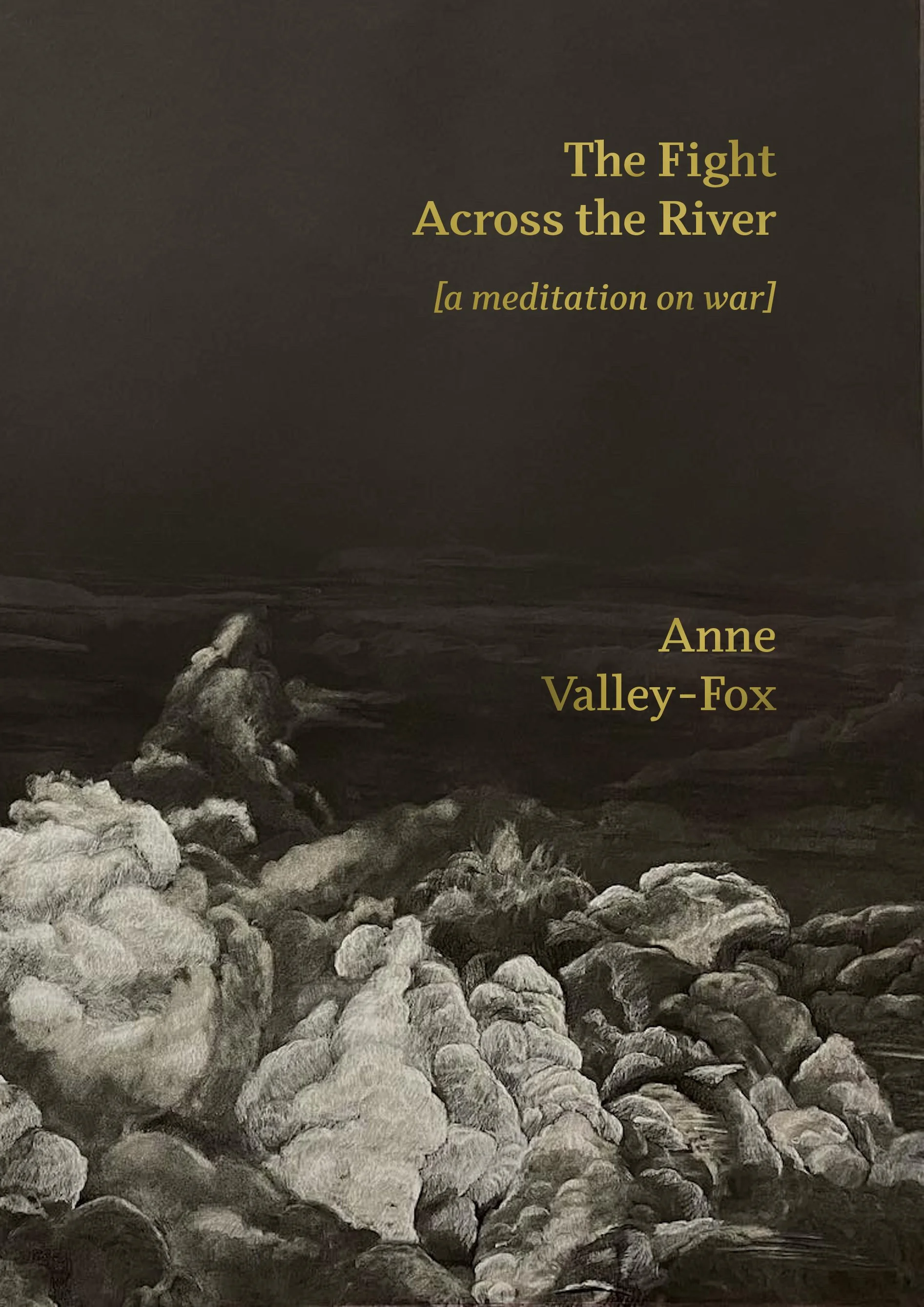 The Fight Across the River [a meditation on war] - a poem by Anne Valley-Fox (PRESALE)