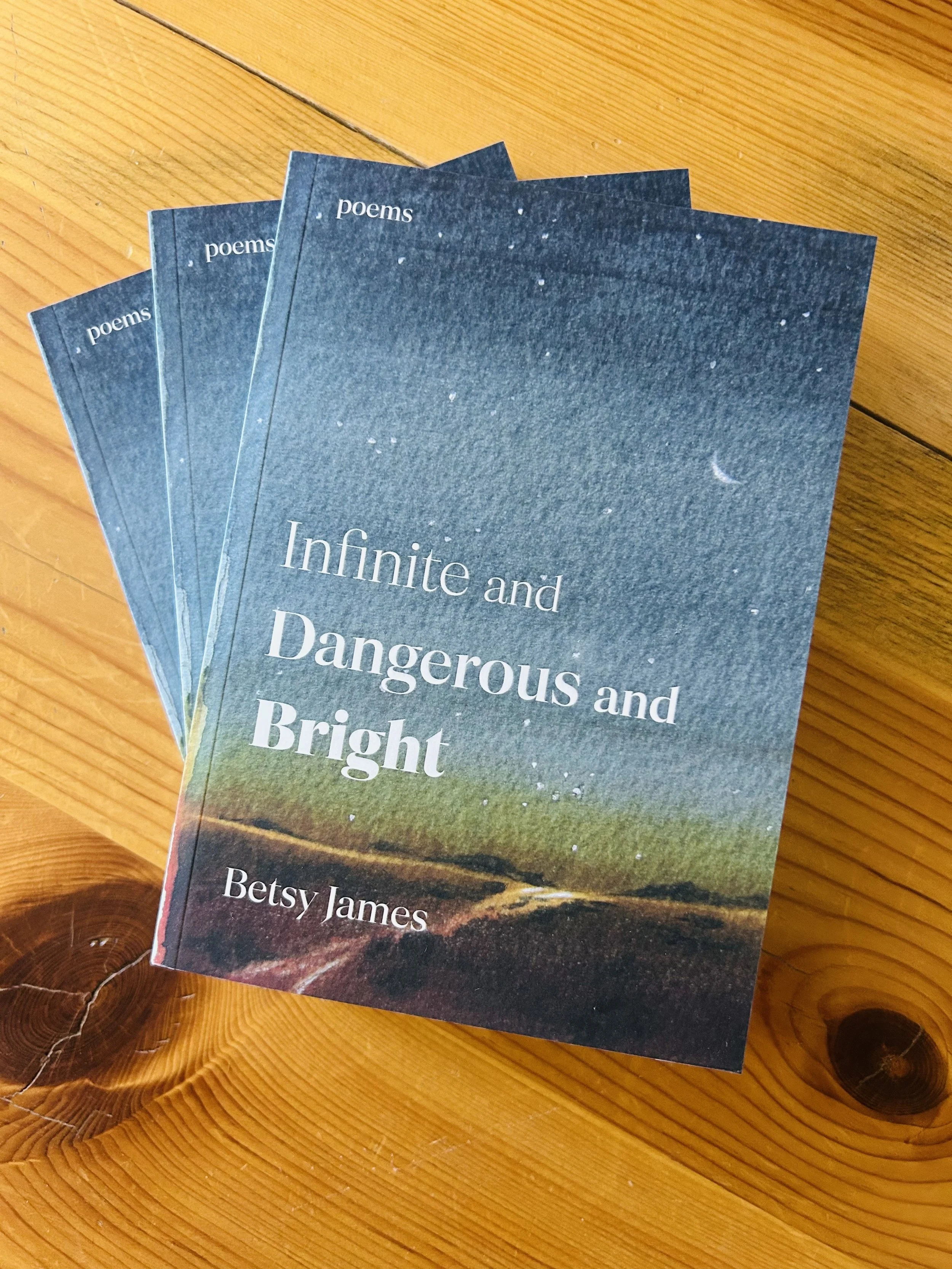 Infinite and Dangerous and Bright - poems by Betsy James