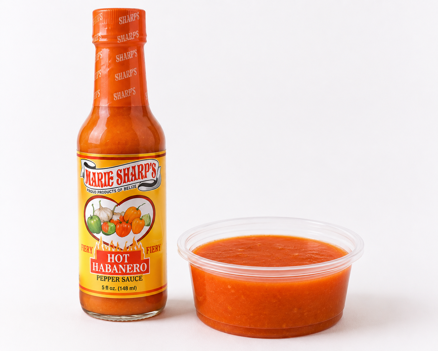 Side: Marie Sharp's Hot Sauce