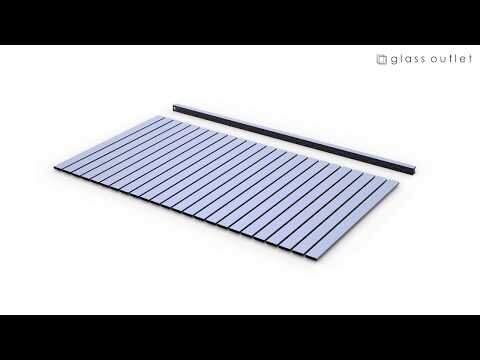 Patented Non-weld Pedestrian Gate + Vertical Slat