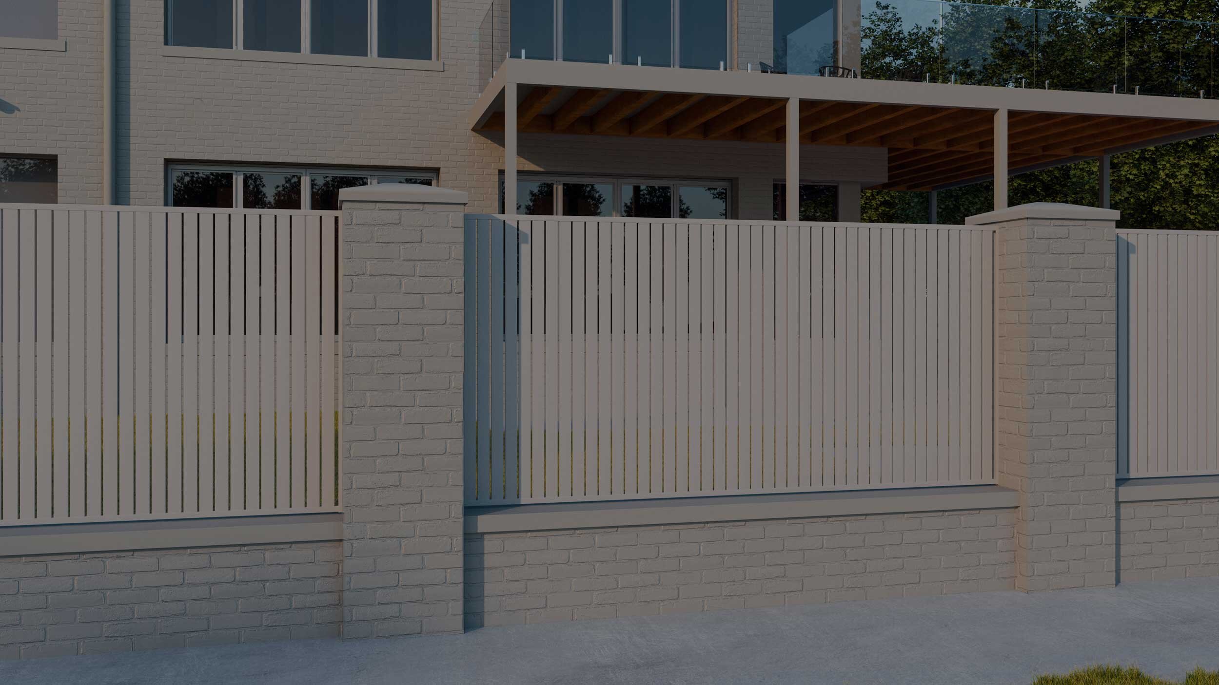 aluminum fence inserts