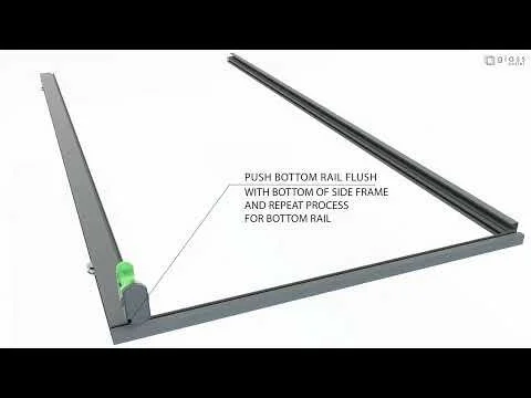 Quickscreen Sliding Gate Vertical Slat