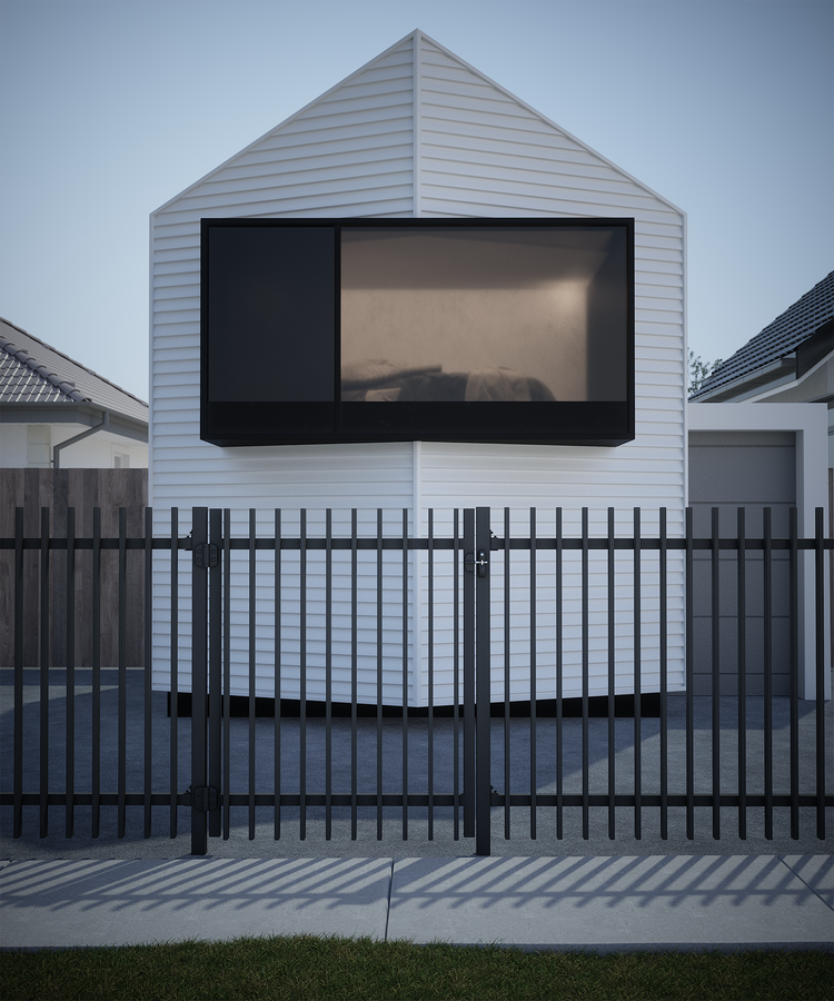 Sleek, Robust, Contemporary BLADE® Fencing — Glass Outlet