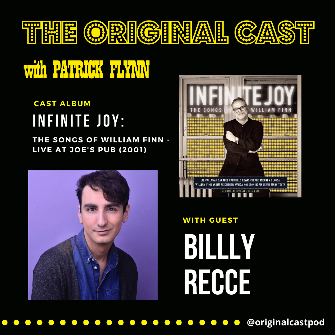 Billy Recce / Infinite Joy: The Songs of William Finn - Live at Joe's Pub (2001)