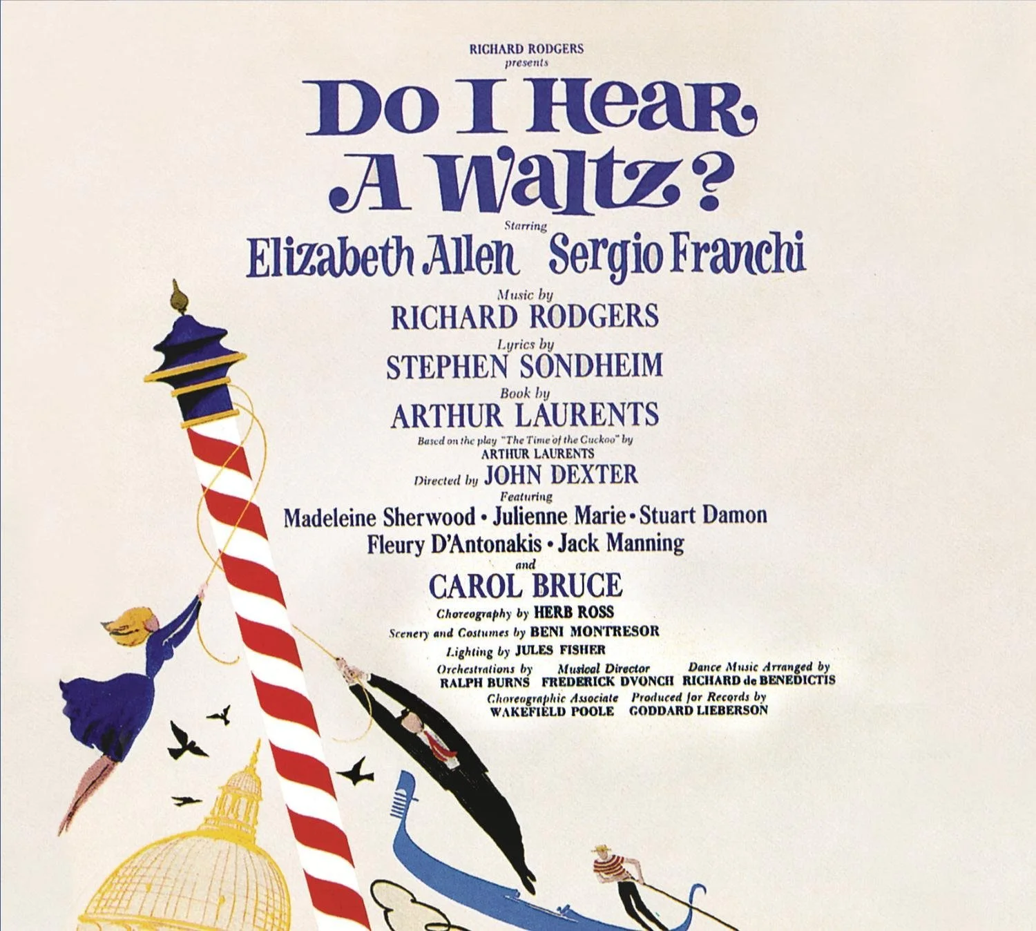 Don Mike Mendoza / Do I Hear a Waltz? - Original Broadway Cast (1965)