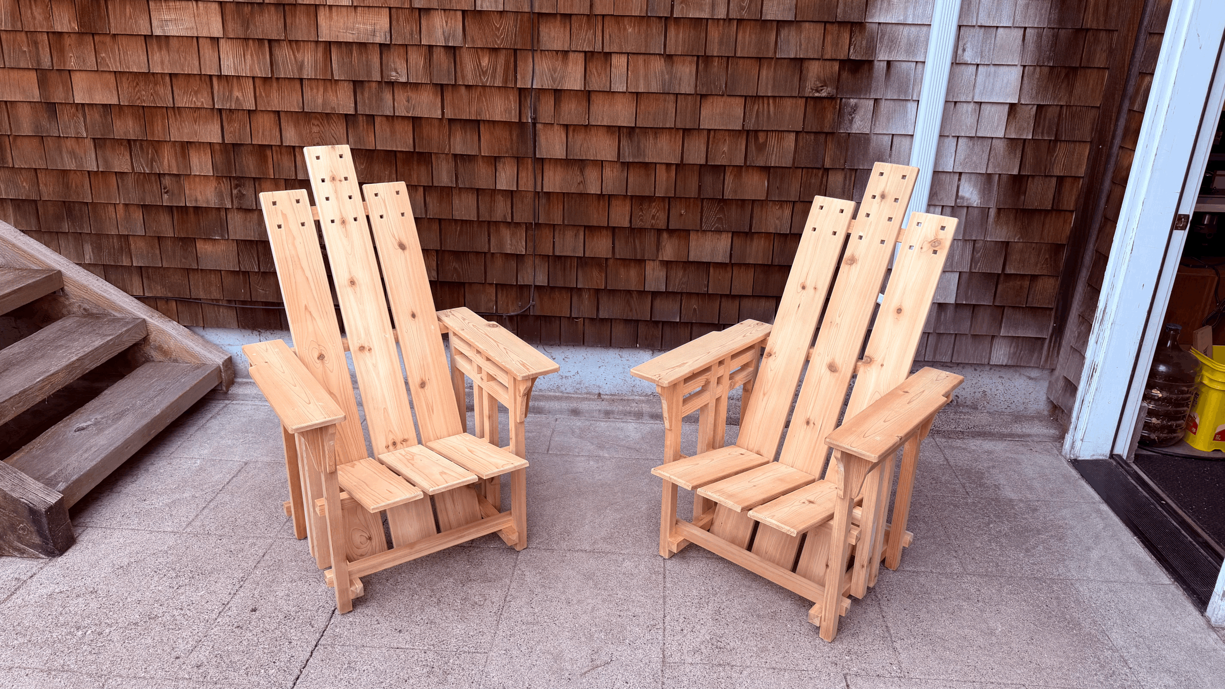 Craftsman Deck Chair Set