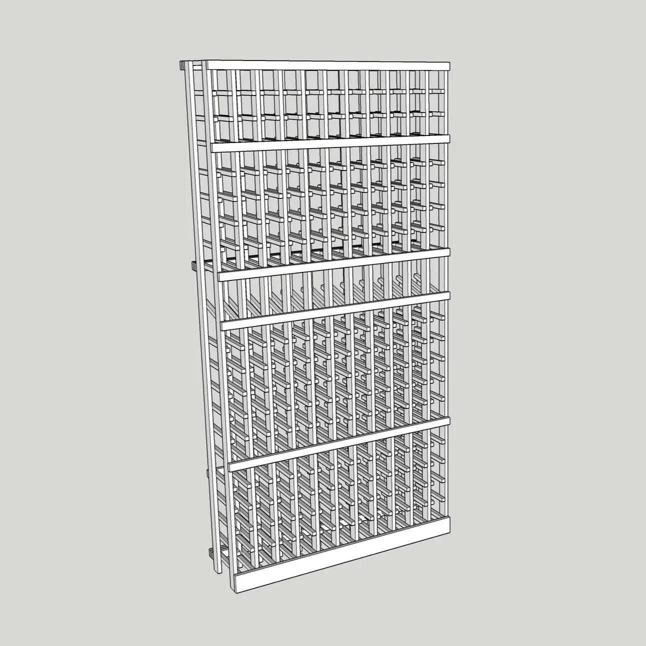 4 Foot Cellar Rack Plans