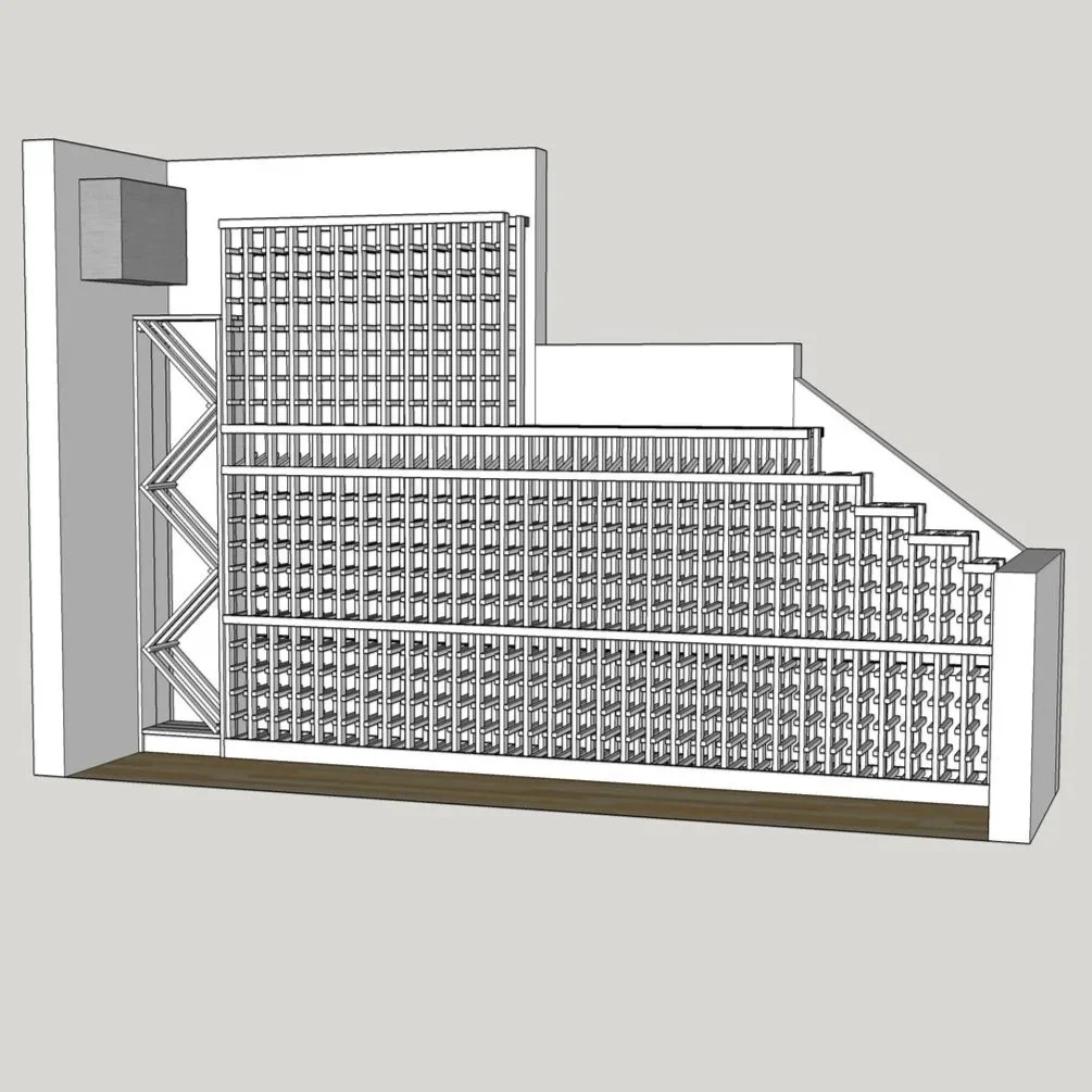 Custom Cellar Design - Under Stairs or Complex Space