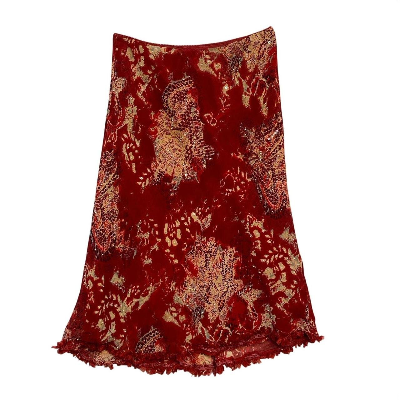 Rene Derhy Red Skirt 1.jpeg