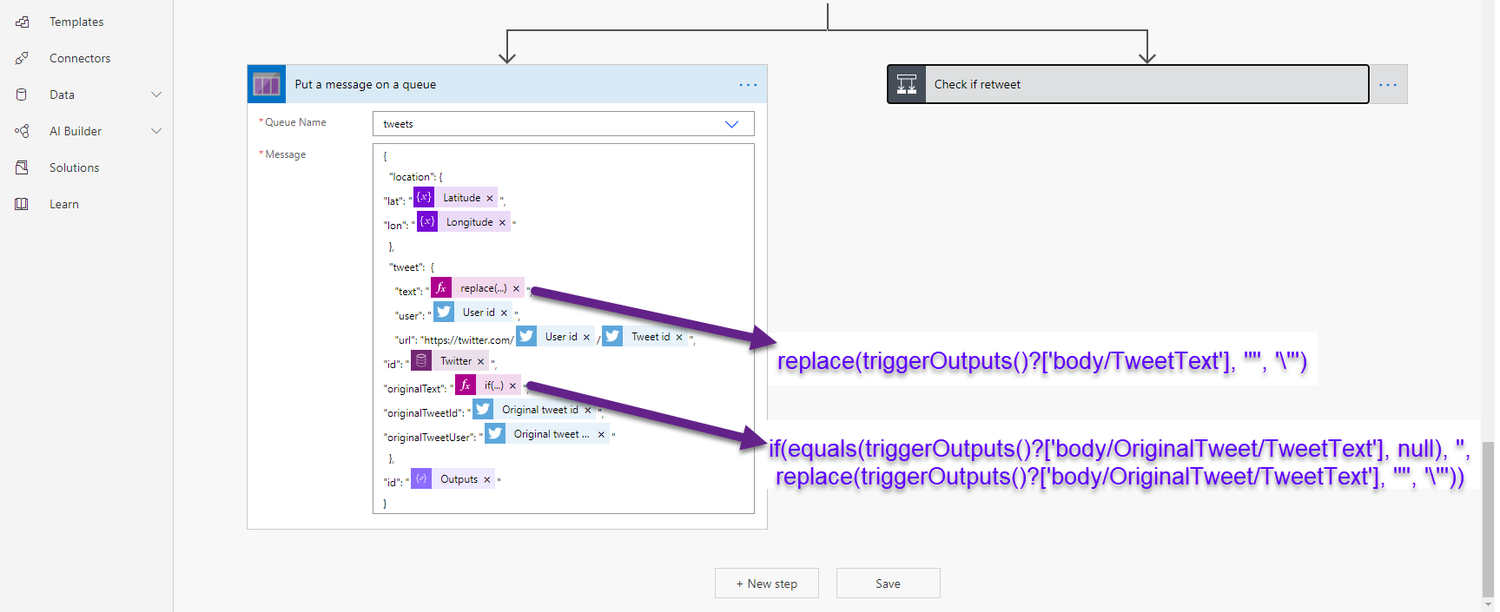 Using Power Automate with Azure Queues & Cognitive Services for AI fuelled social media analytics