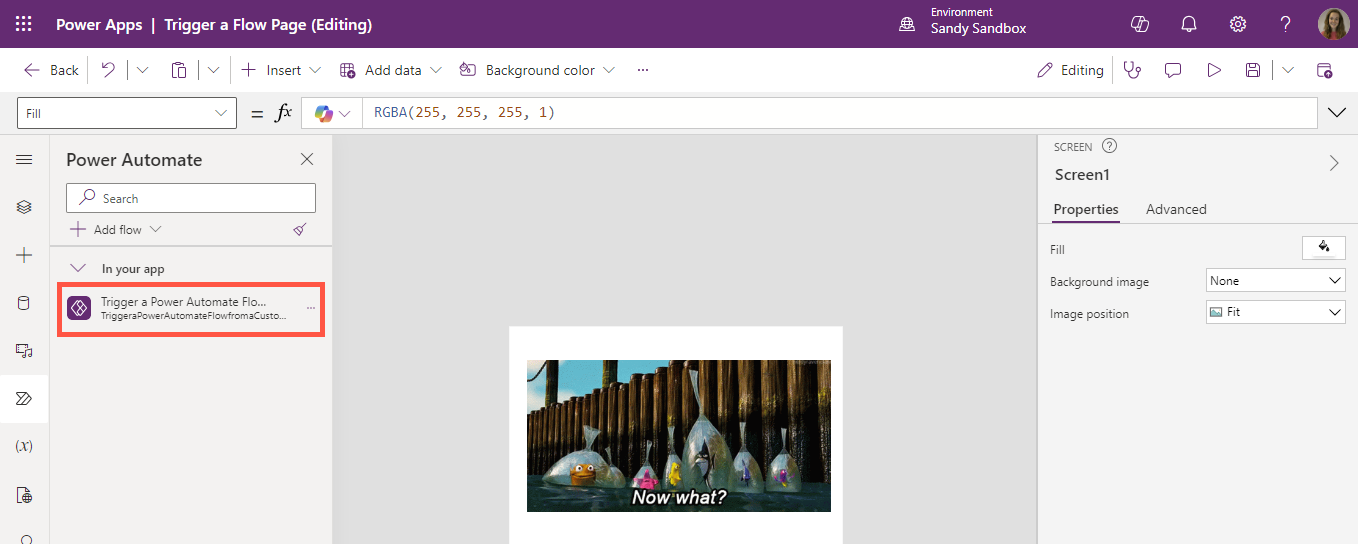 Call a Power Automate flow from a button in Model-driven apps — Amey ...