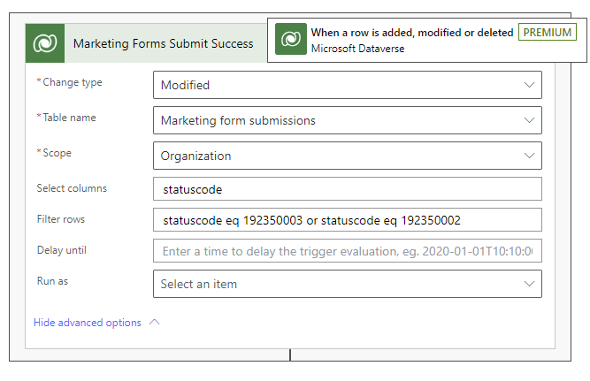 Show form submissions and event registrations details on the timeline ...