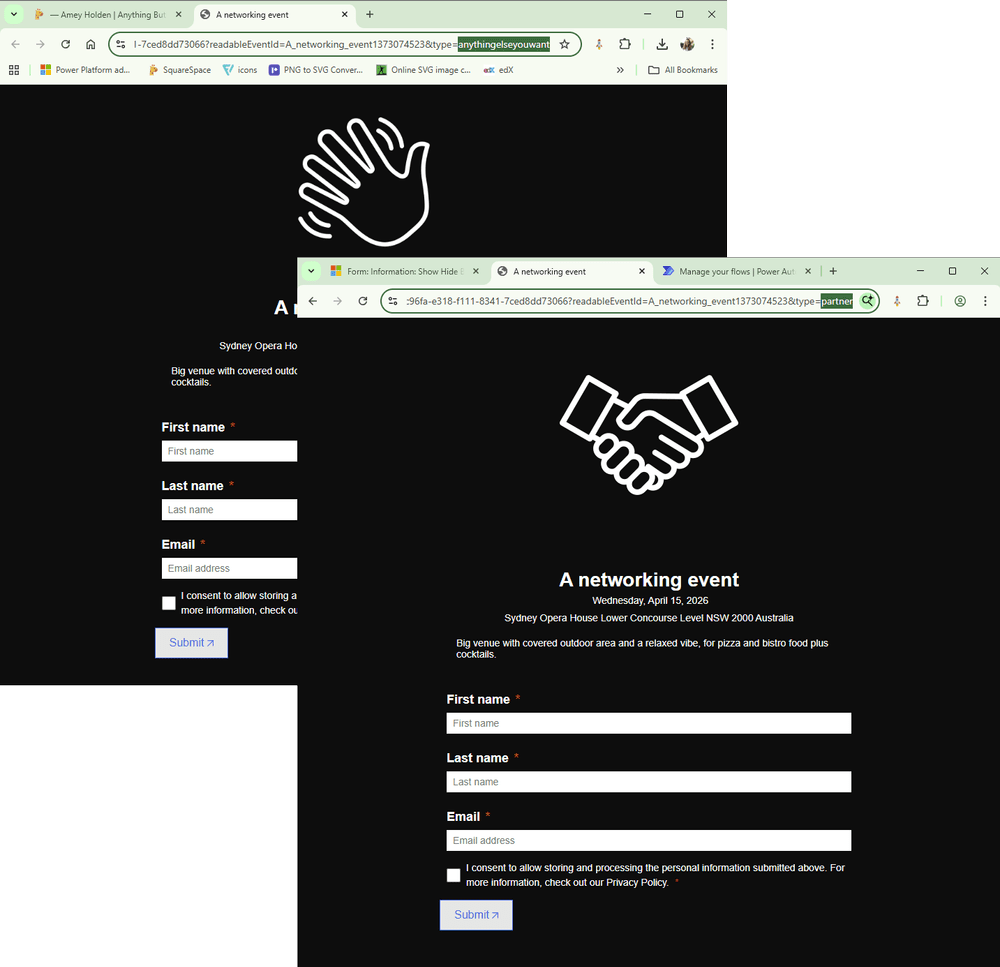 Power Form Events Dynamic content in Customer Insights - Journeys Marketing and Event ...